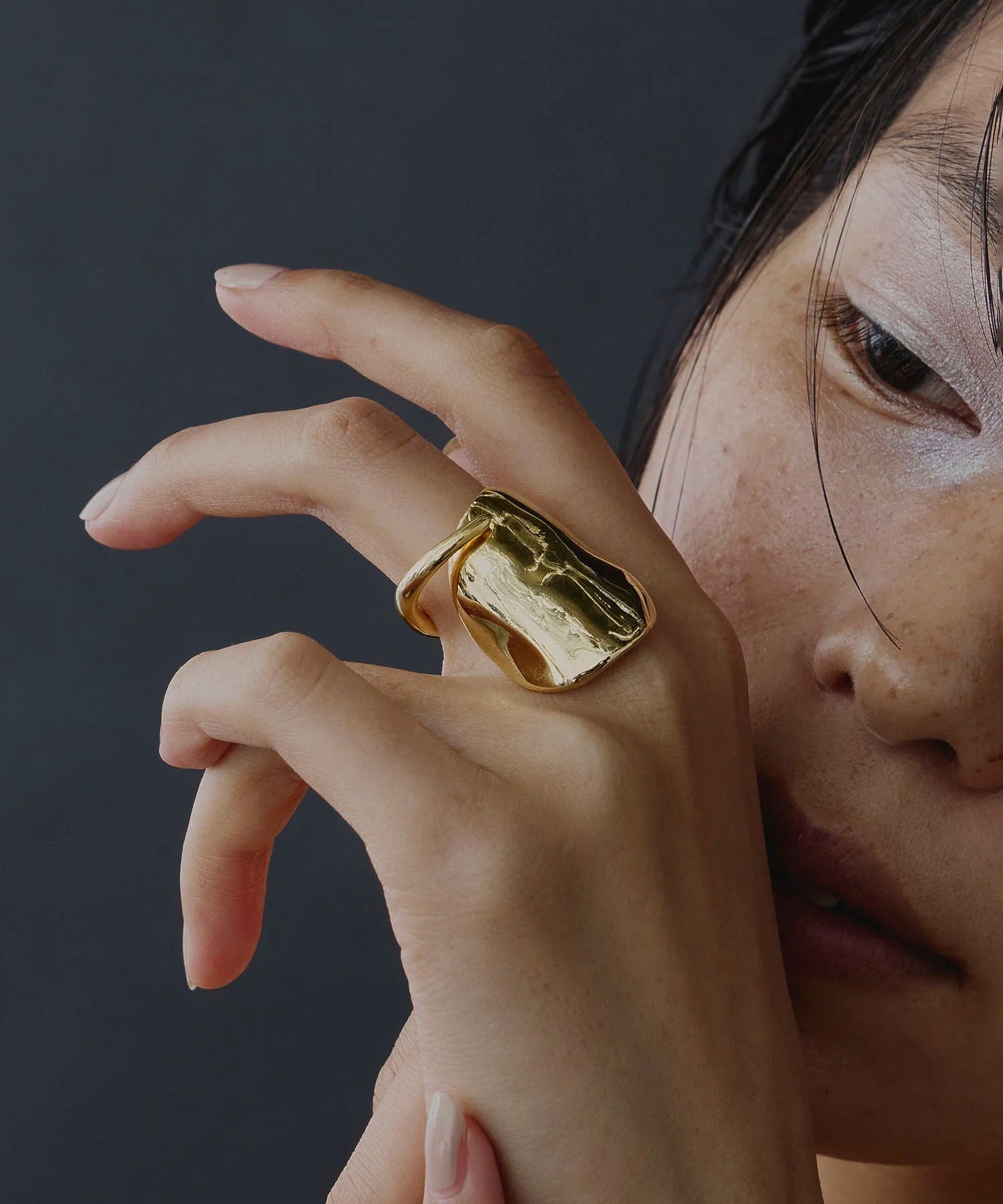 loni/BENJAMIN ASYMMETRY RING