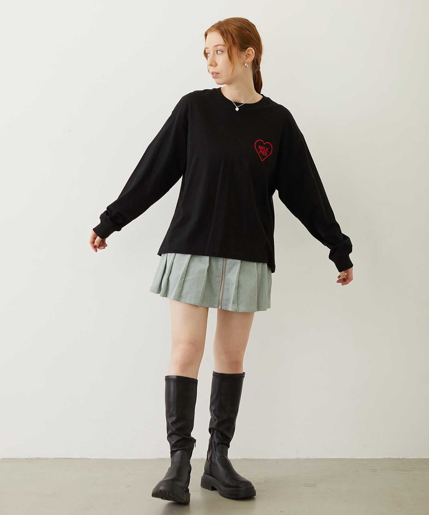 LAYERED CULOTTE SKIRT