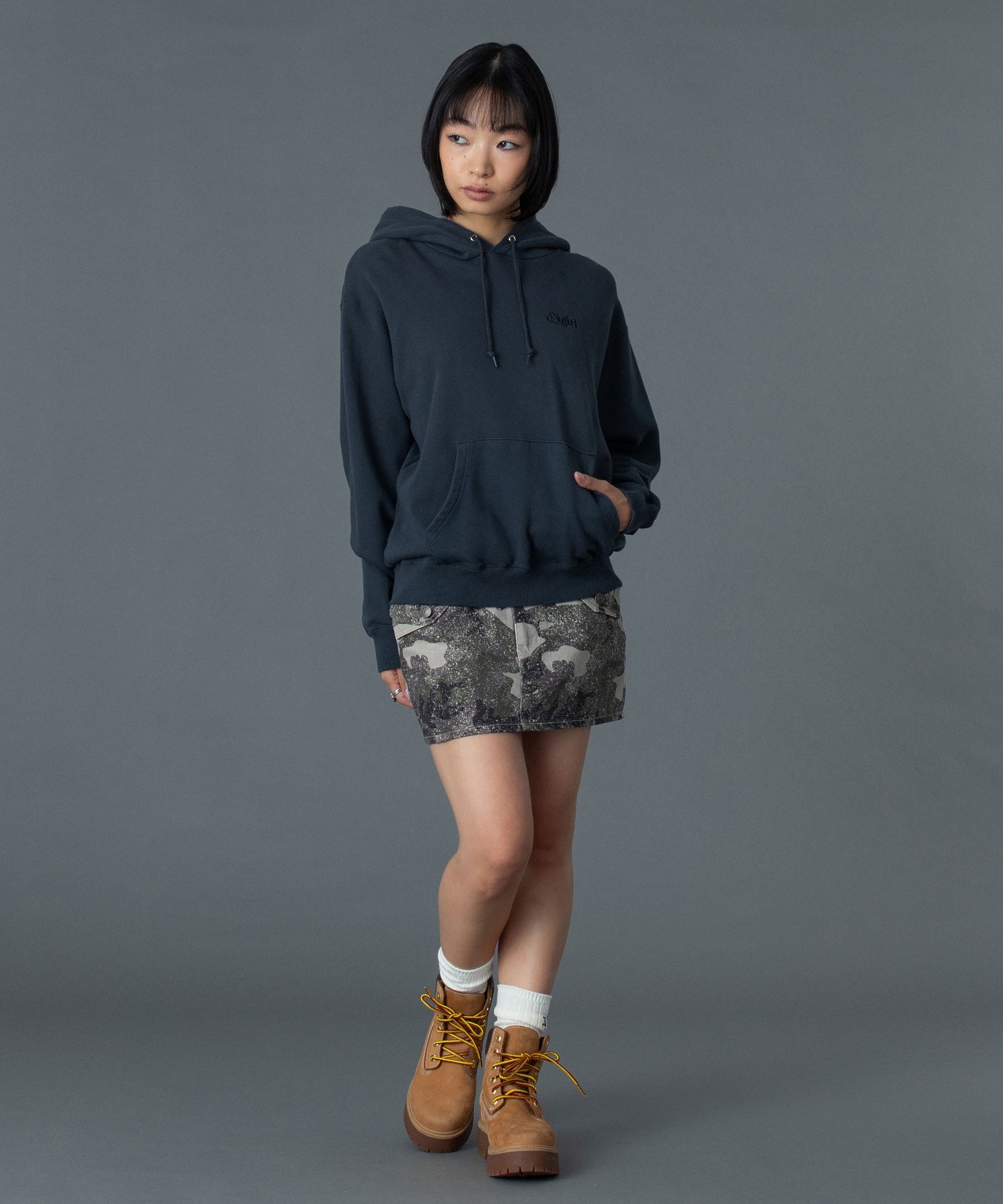 FLAP POCKET MINI SKIRT