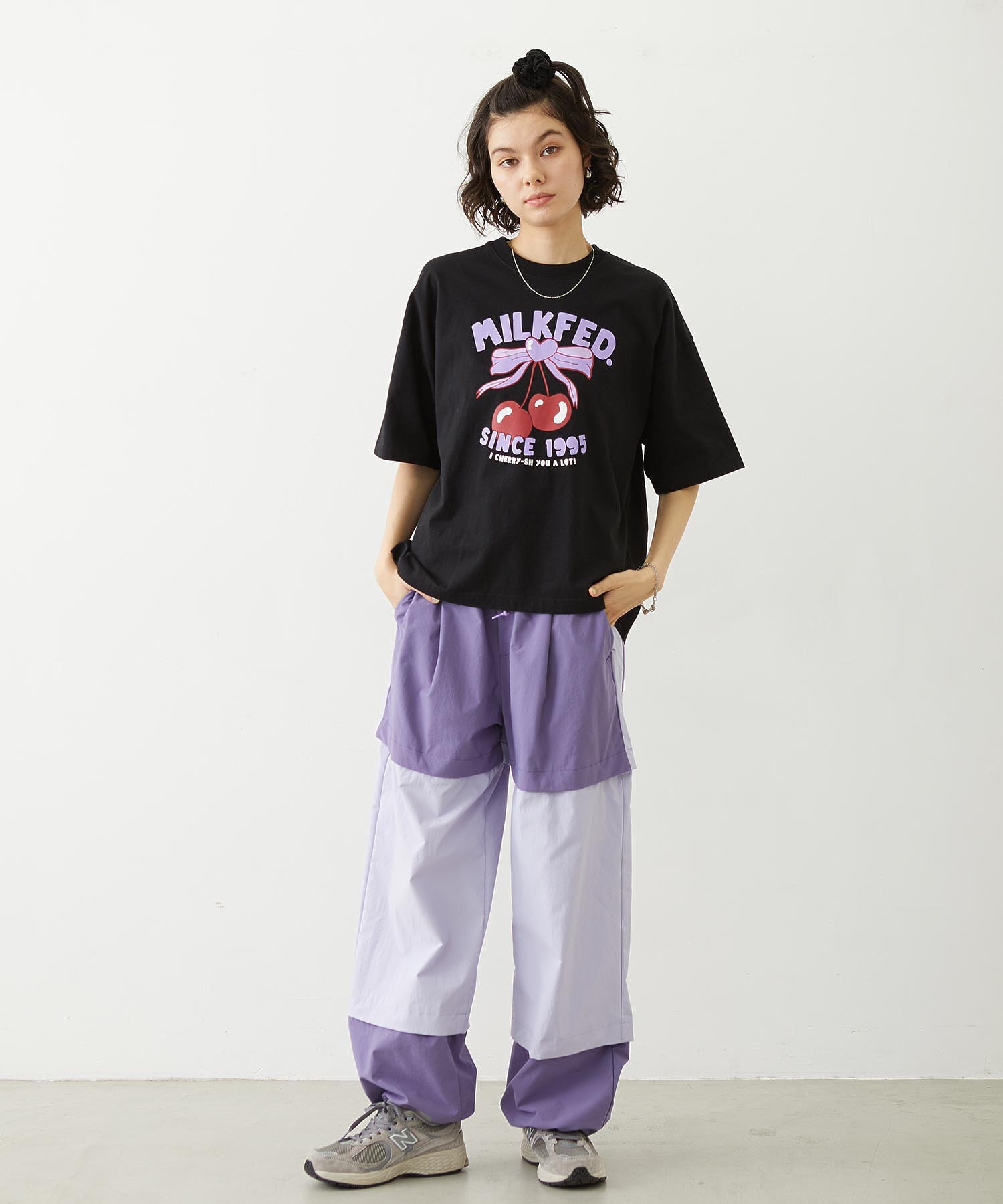 BICOLOR PANTS