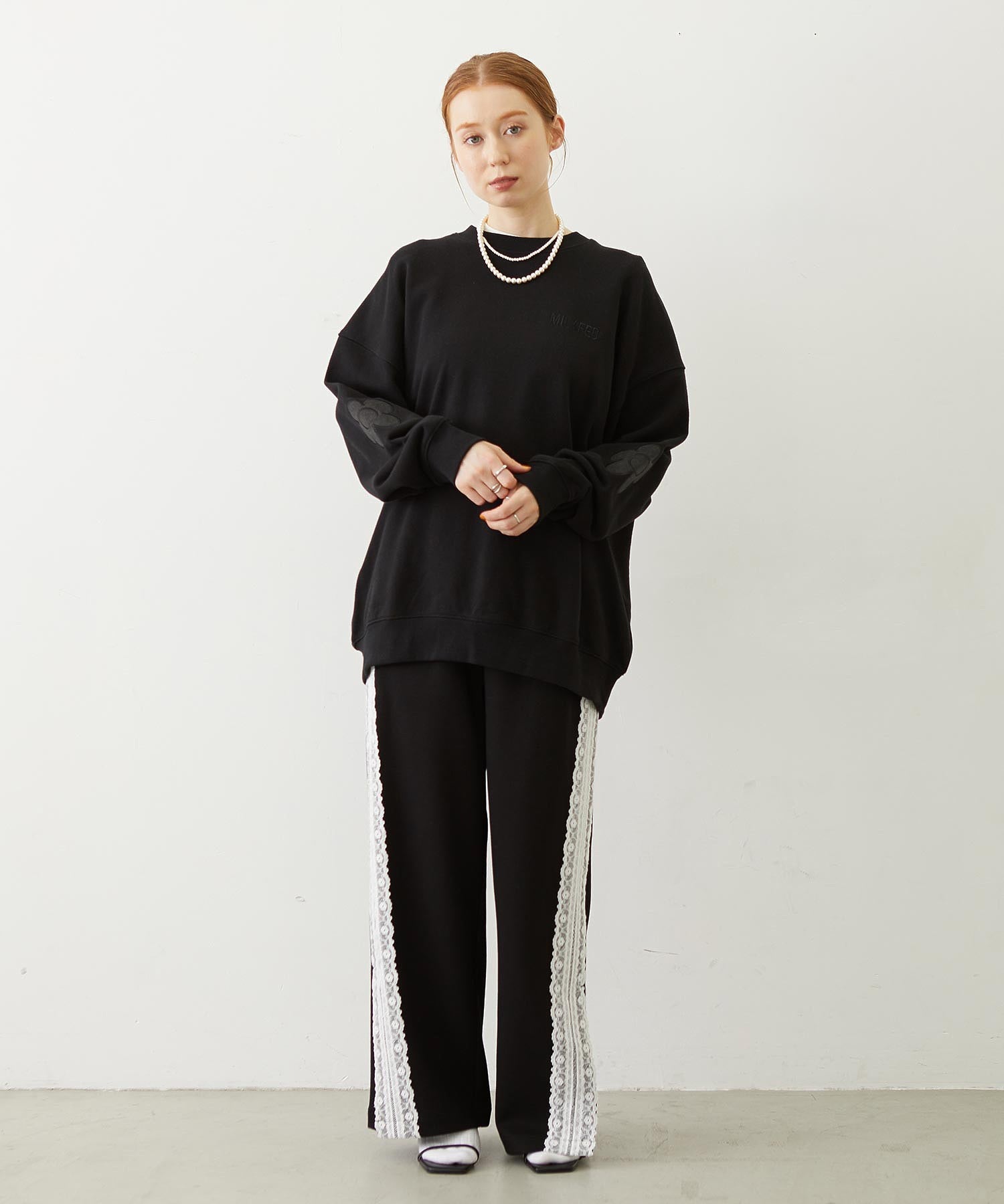 LACE LINE PANTS