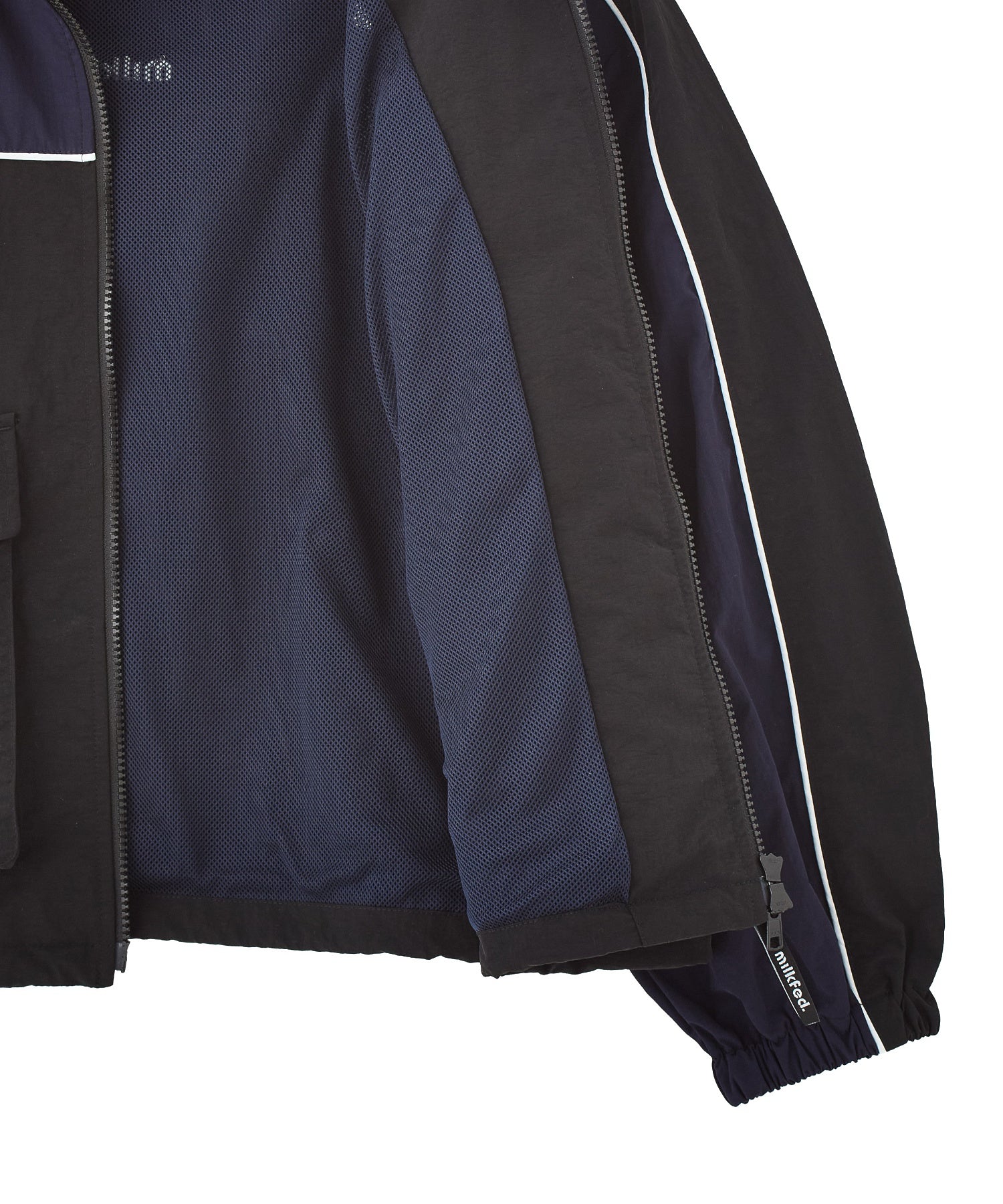 CUTOUT LOGO TRACK JACKET