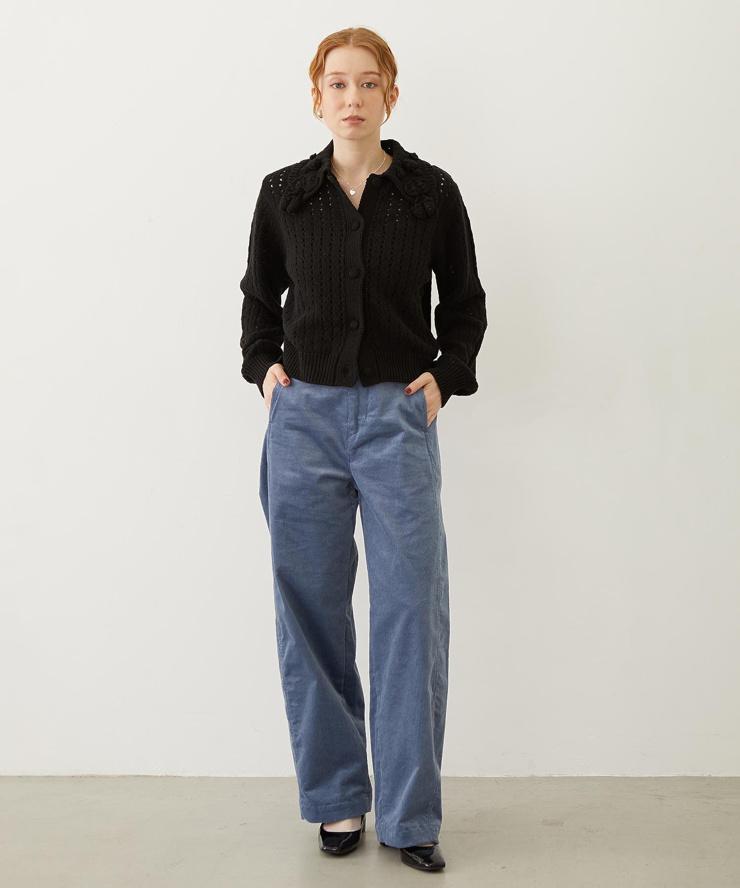 WORK STYLE CORDUROY PANTS
