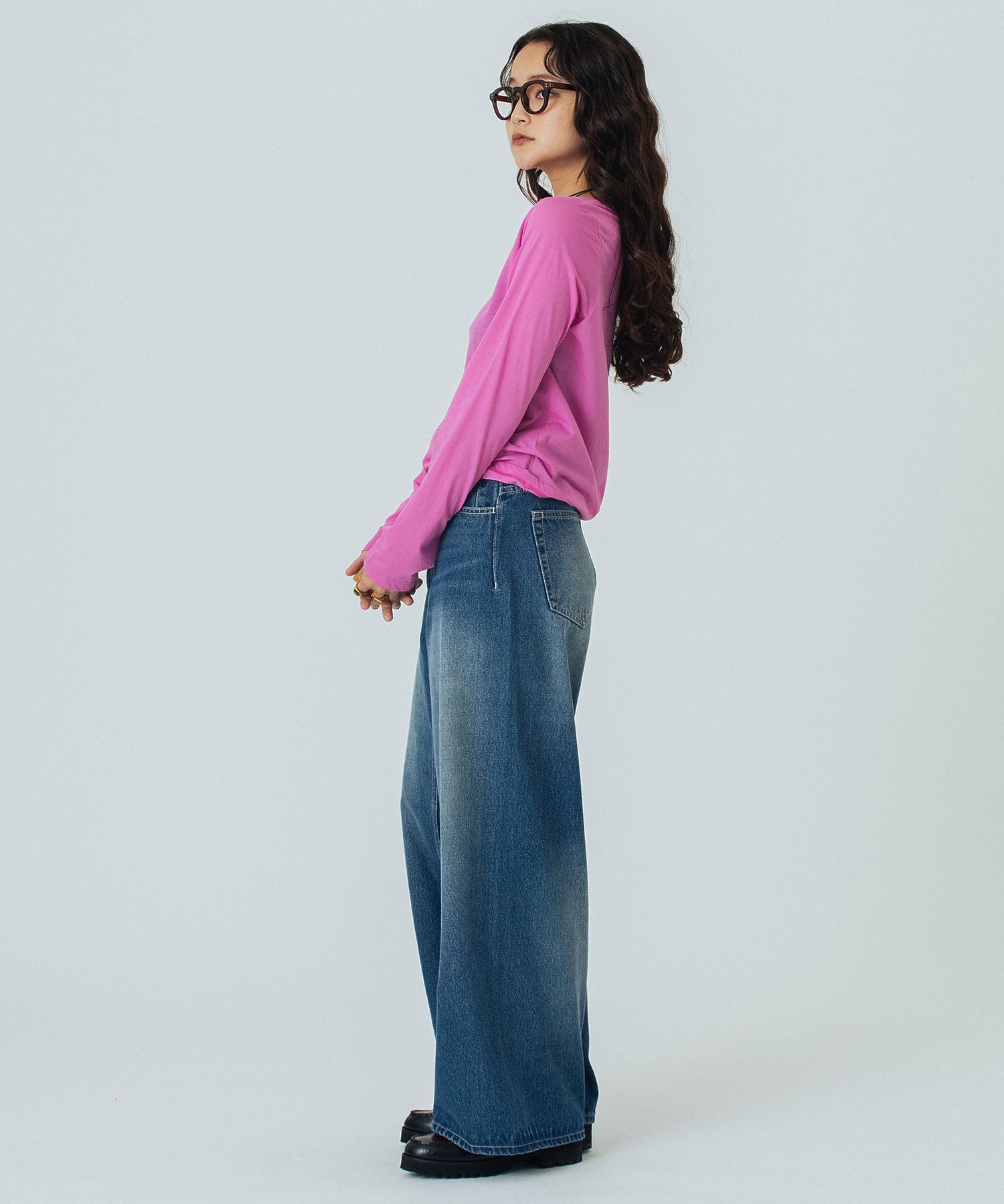 model:160cm 着用サイズ:S