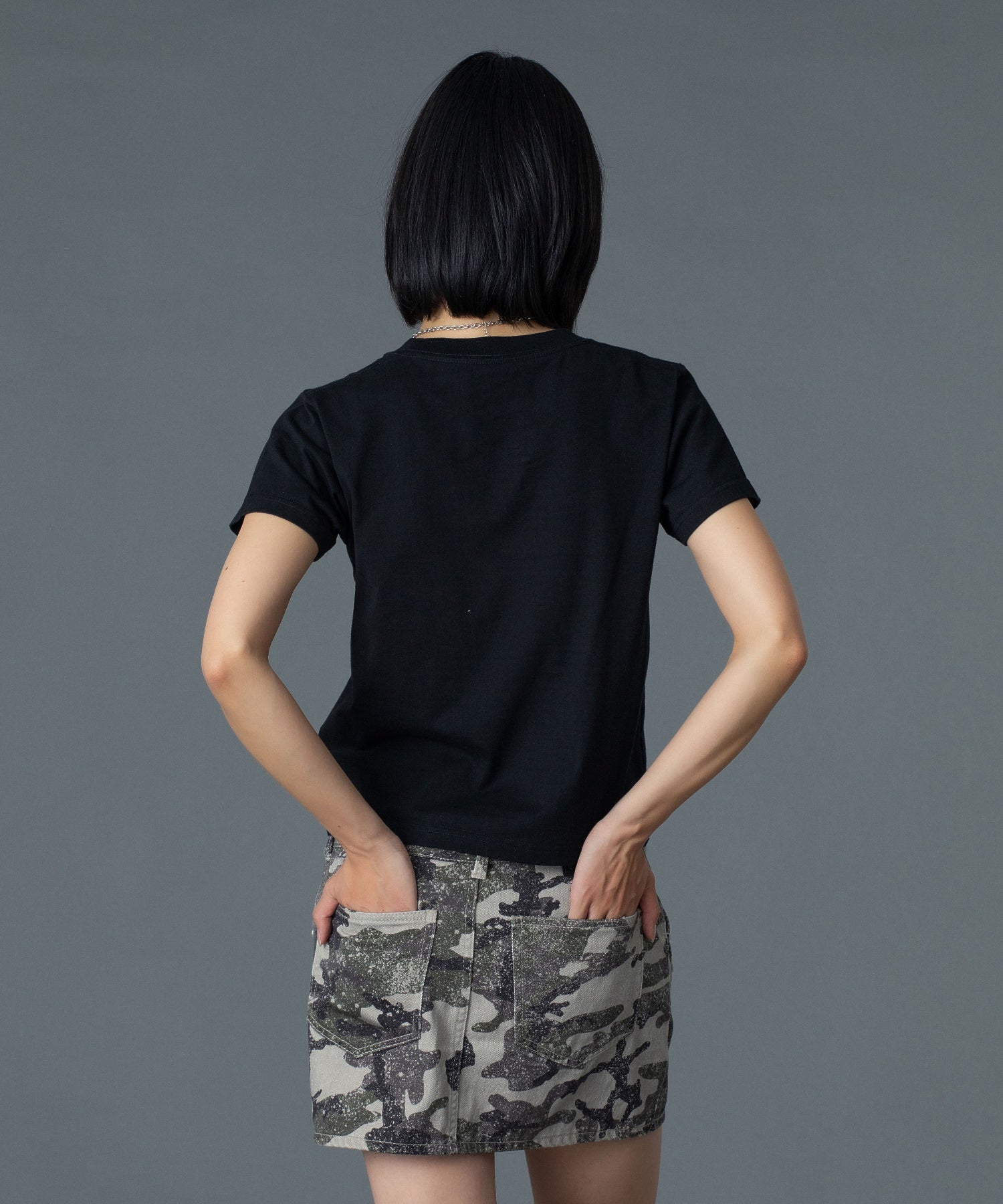 FLAP POCKET MINI SKIRT