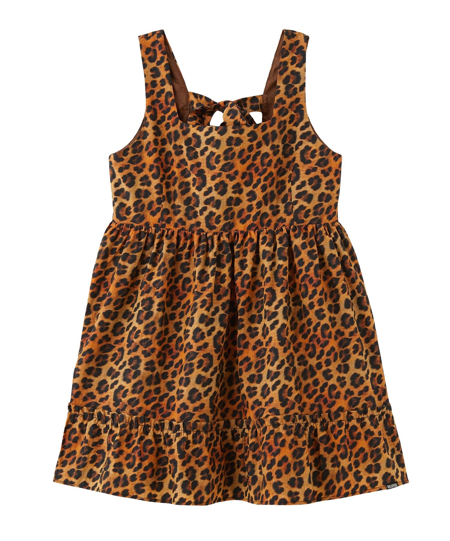 LEOPARD PRINT MINI DRESS