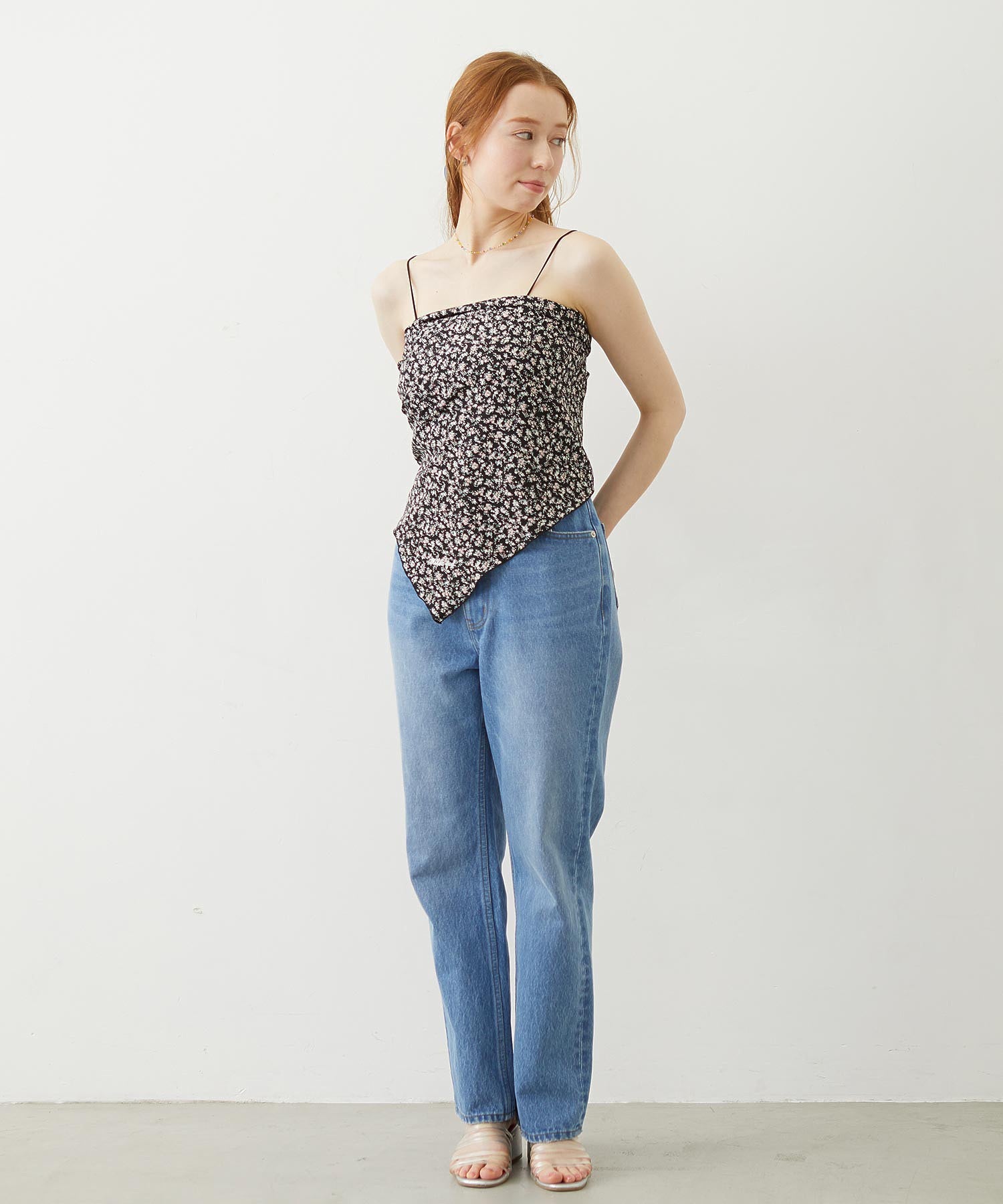 FLORAL CAMISOLE DRESS