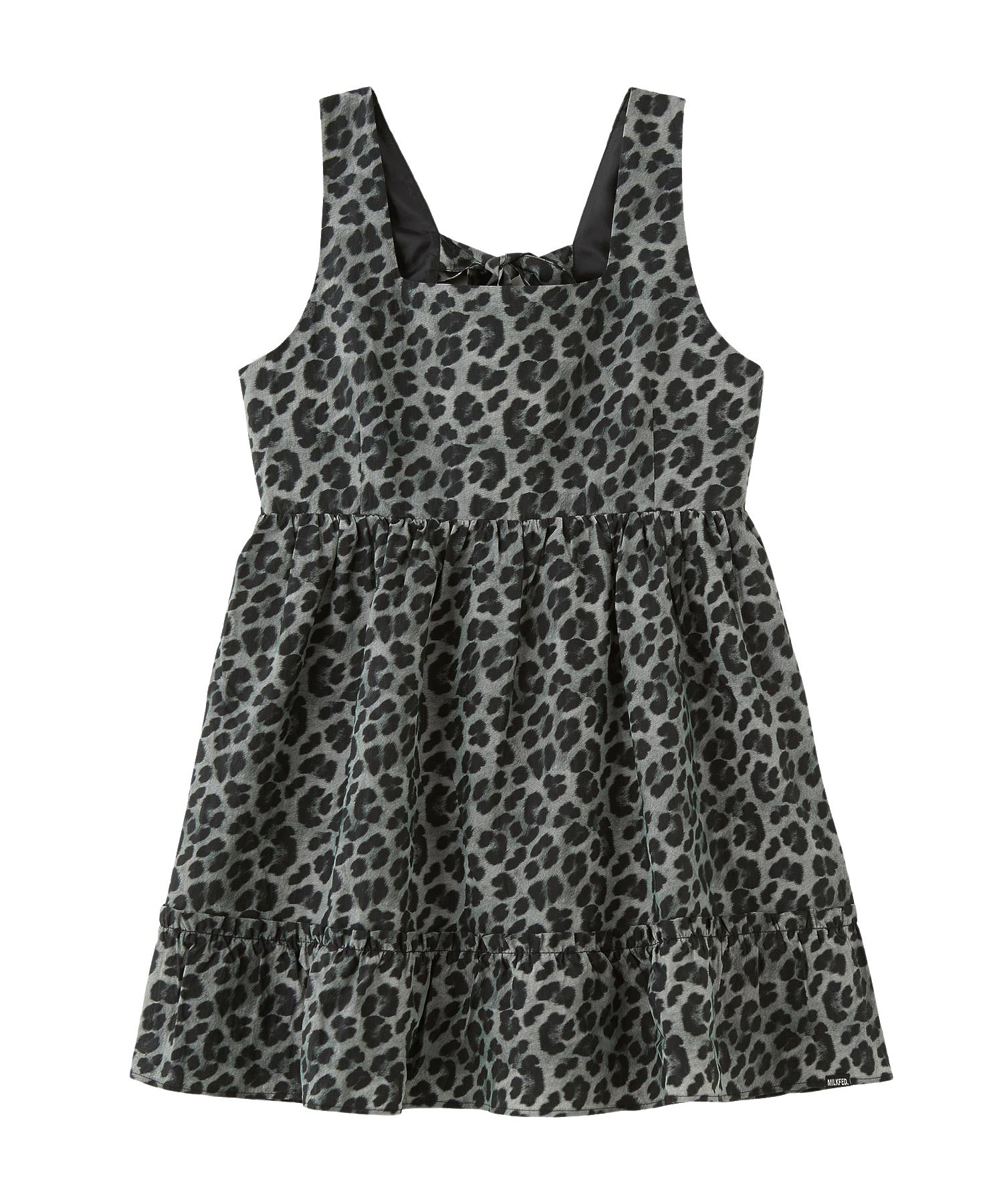 LEOPARD PRINT MINI DRESS