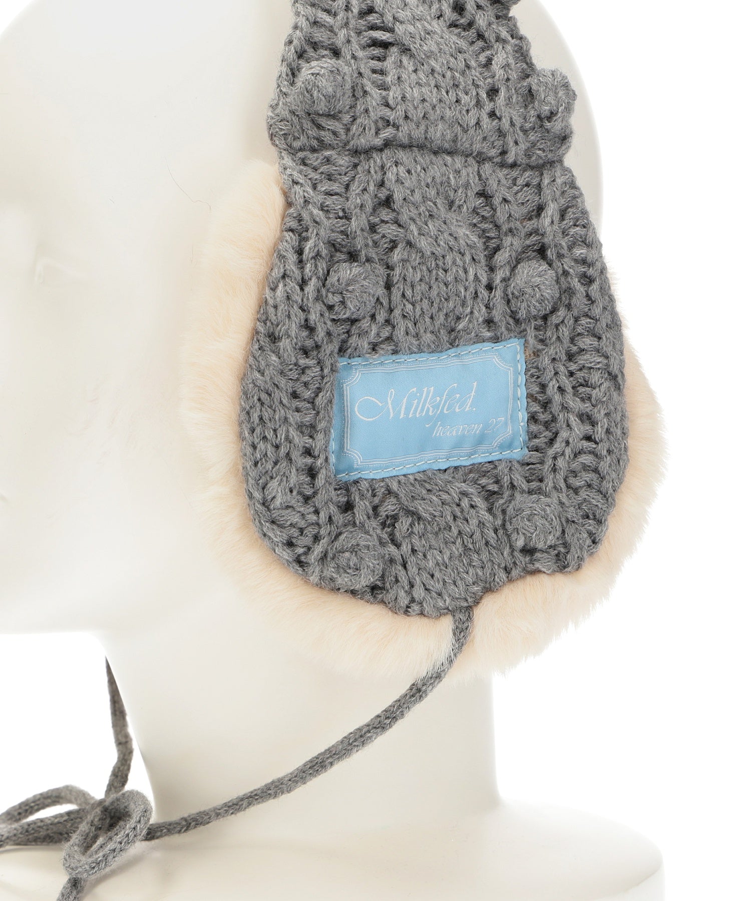 CABLE KNIT EARMUFFS