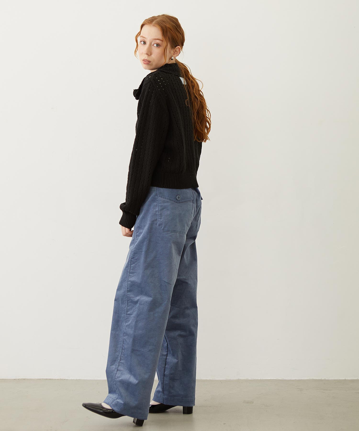 WORK STYLE CORDUROY PANTS