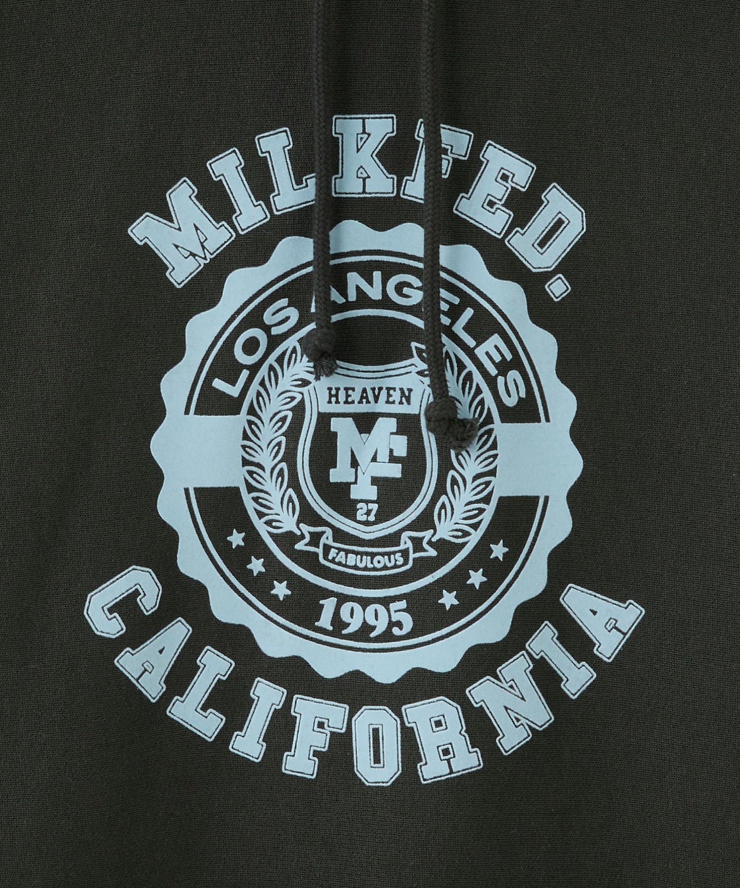 MILKFED. × CHAMPION COLLEGE LOGO SWEAT HOODIE