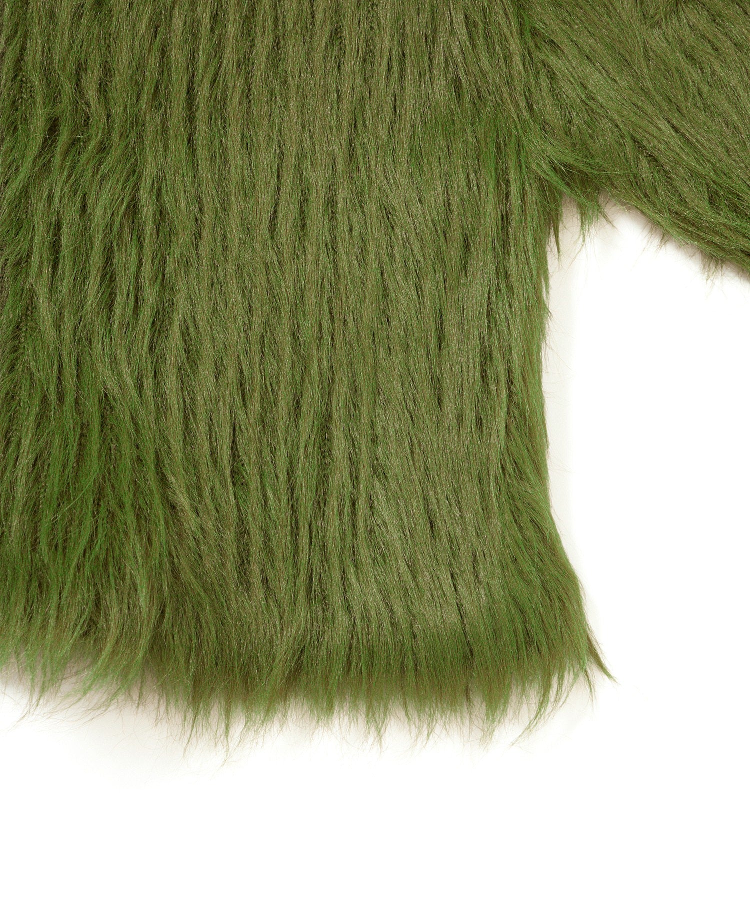 ビッグカラーシャギーニットカーディガン