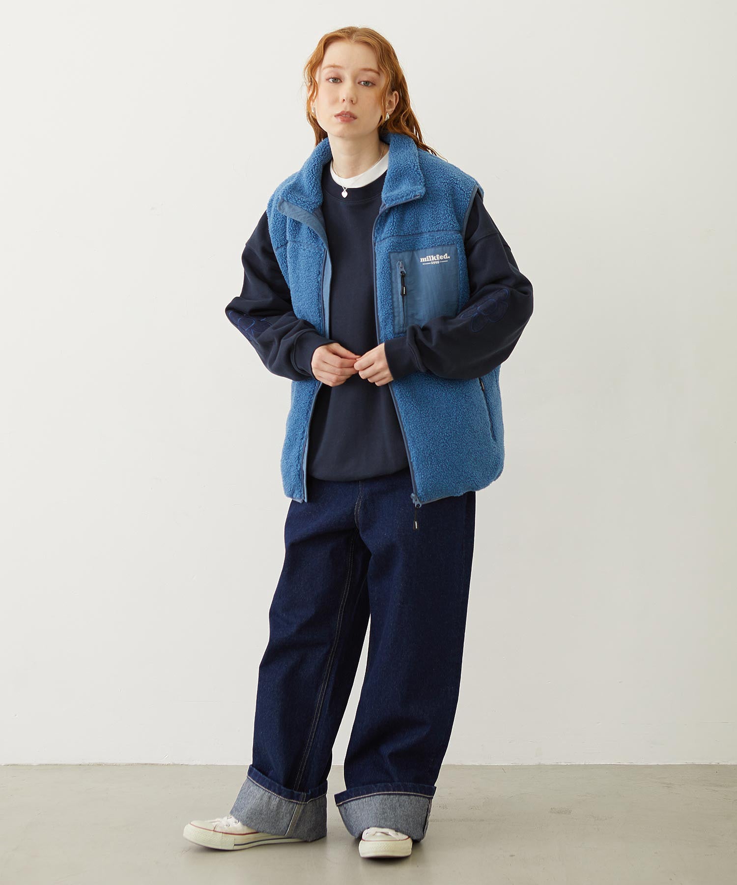 BOYFRIEND LOOSE DENIM PANTS