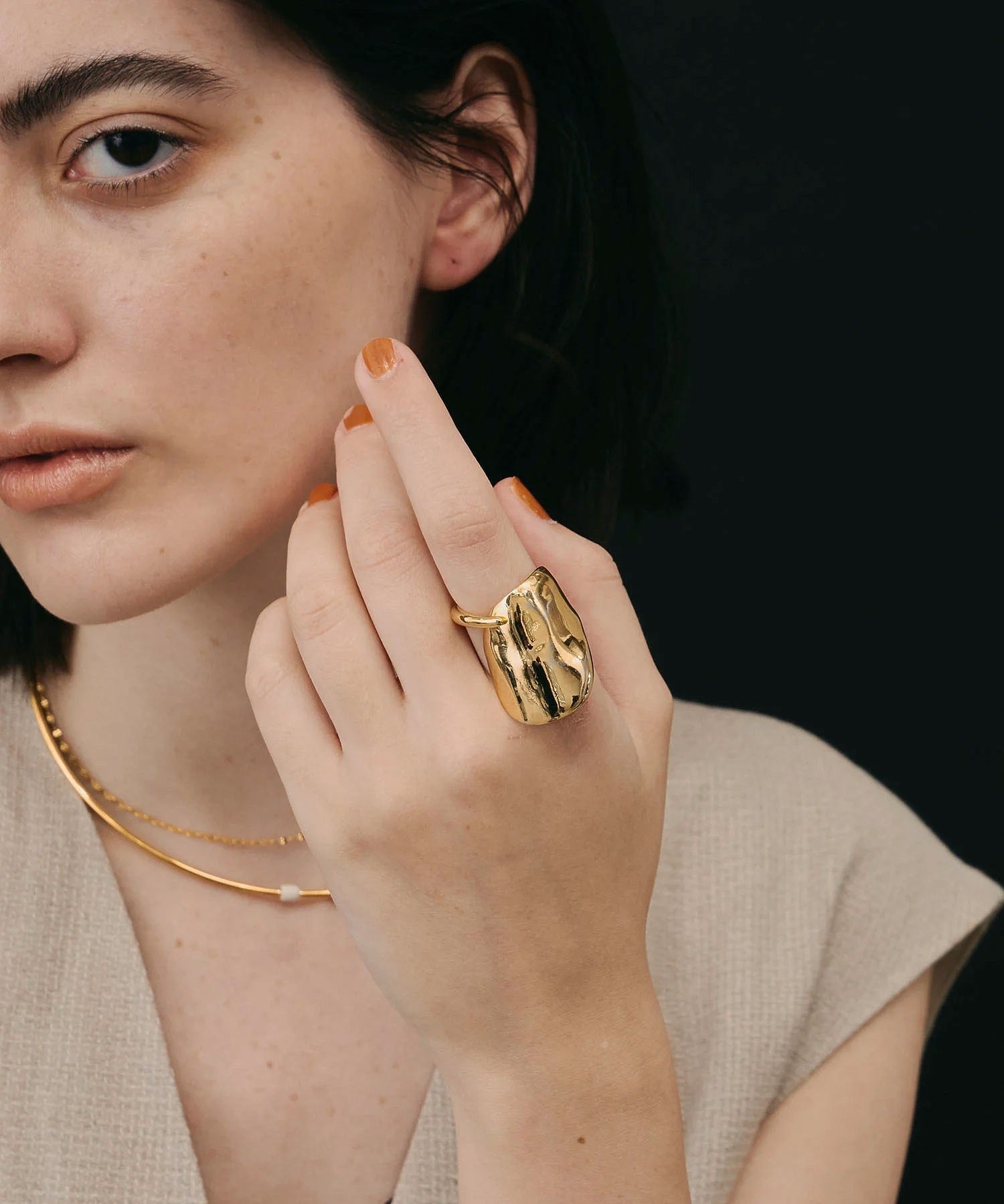 loni/BENJAMIN ASYMMETRY RING