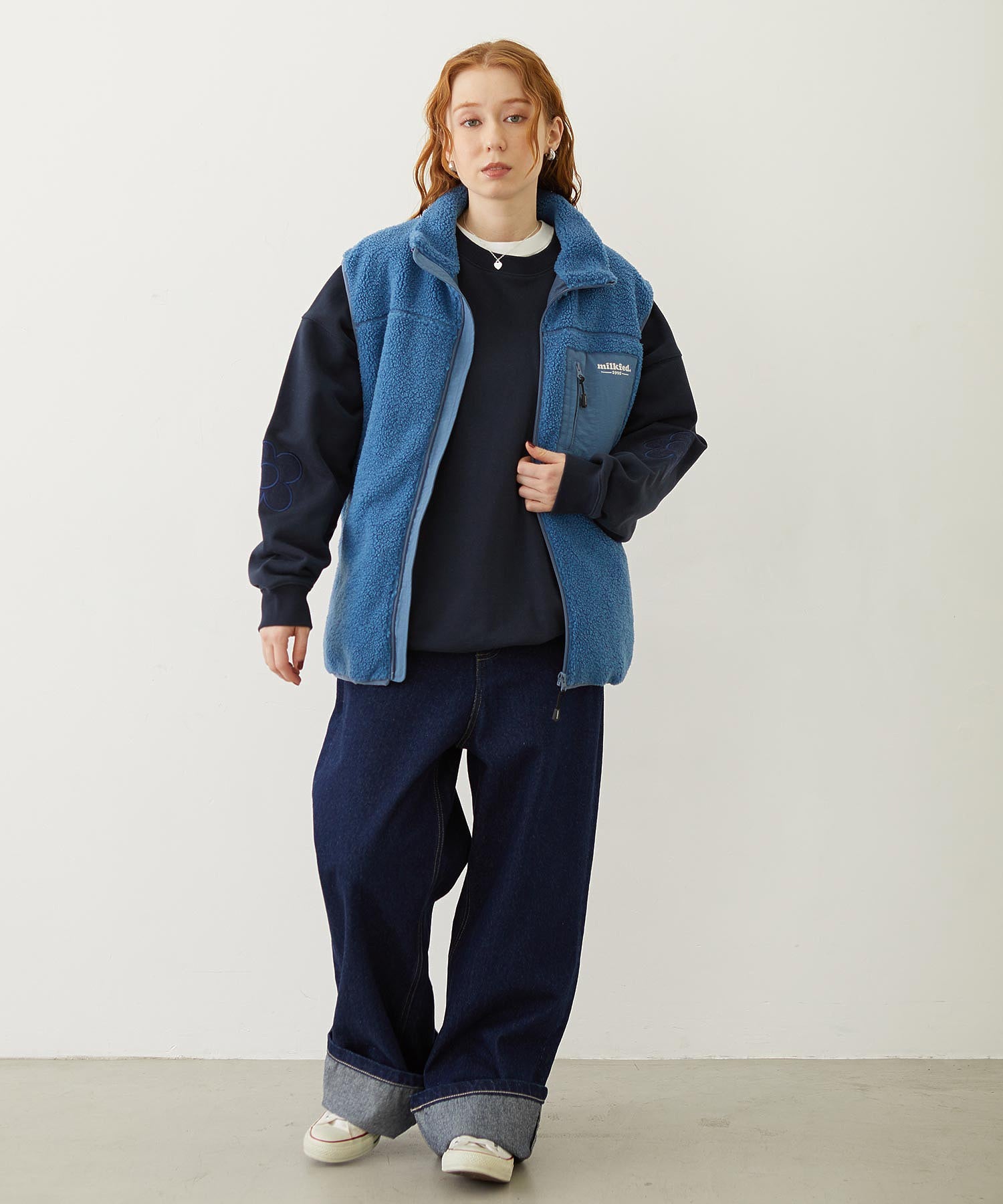 BOYFRIEND LOOSE DENIM PANTS