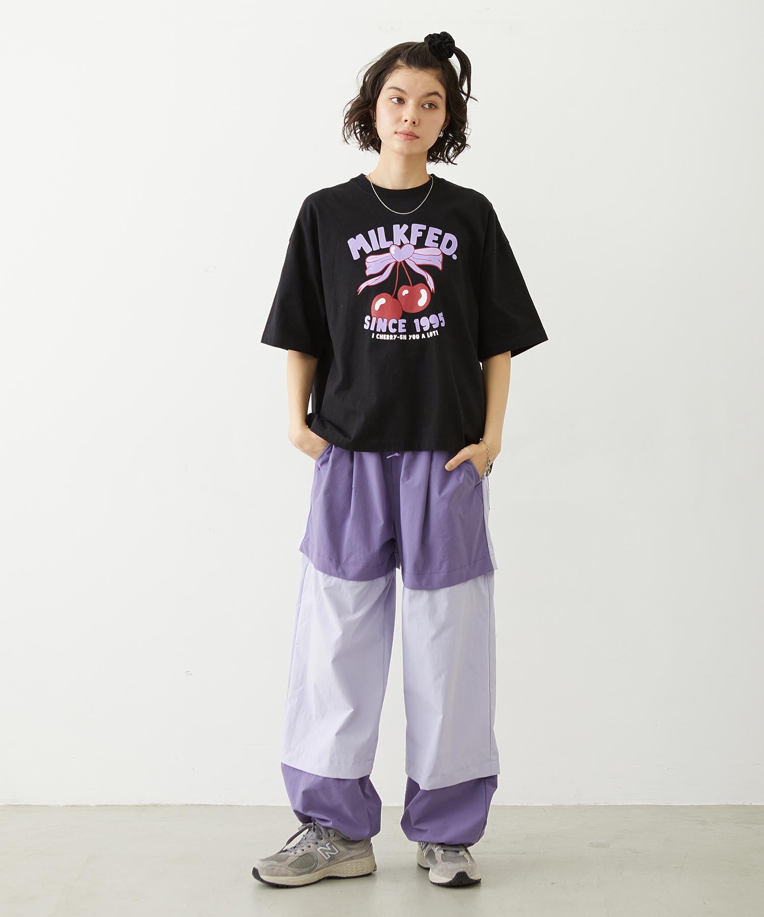 BICOLOR PANTS