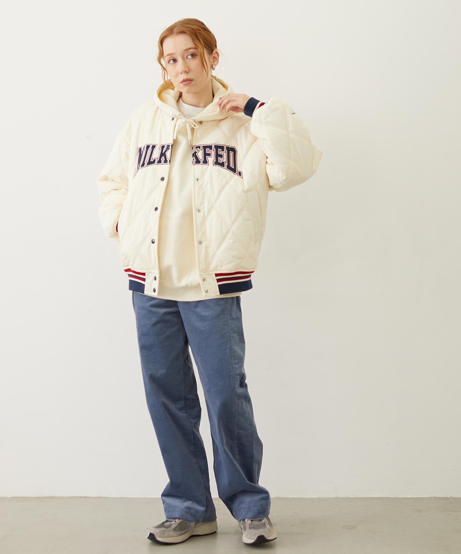 WORK STYLE CORDUROY PANTS