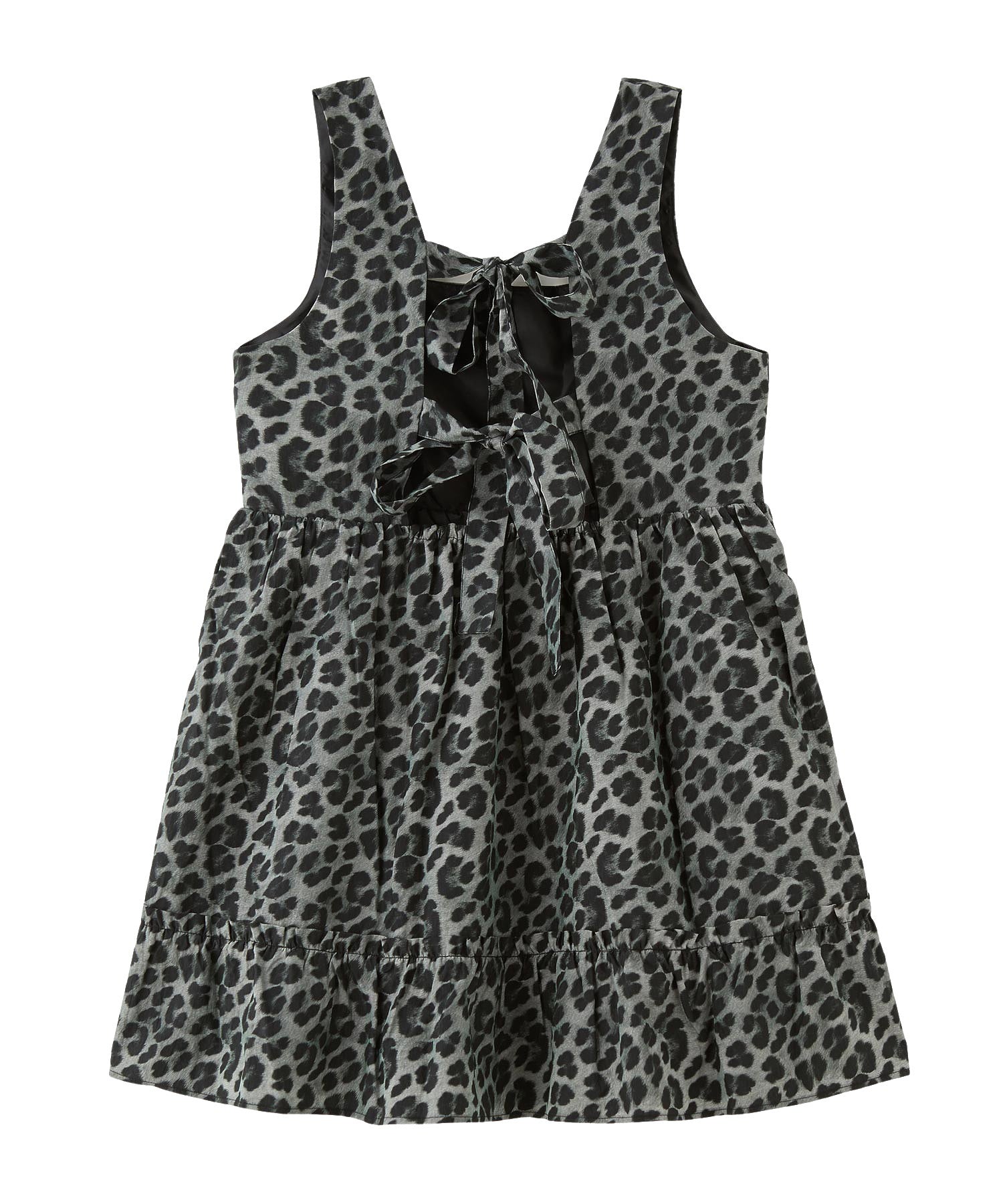 LEOPARD PRINT MINI DRESS