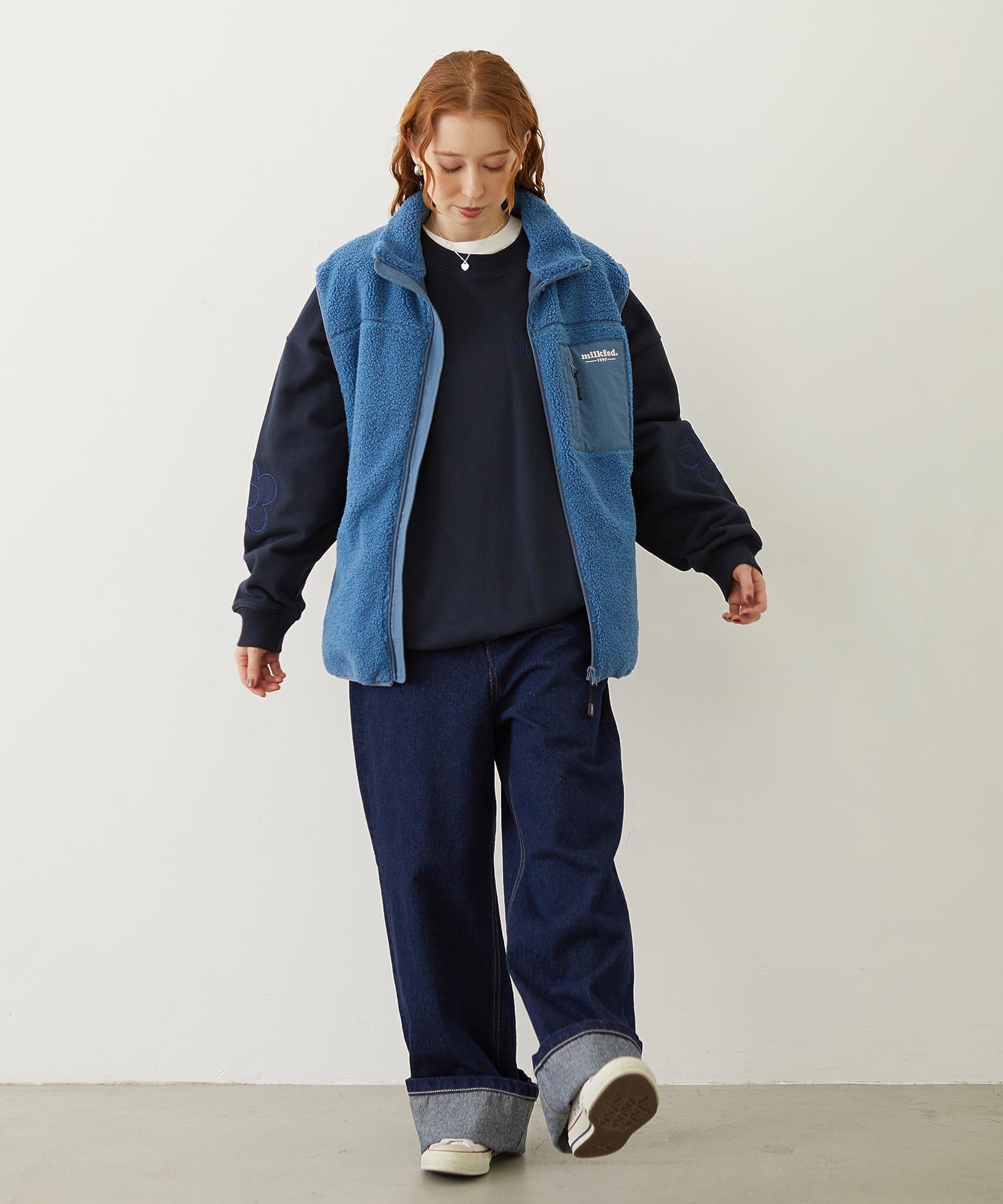 BOYFRIEND LOOSE DENIM PANTS