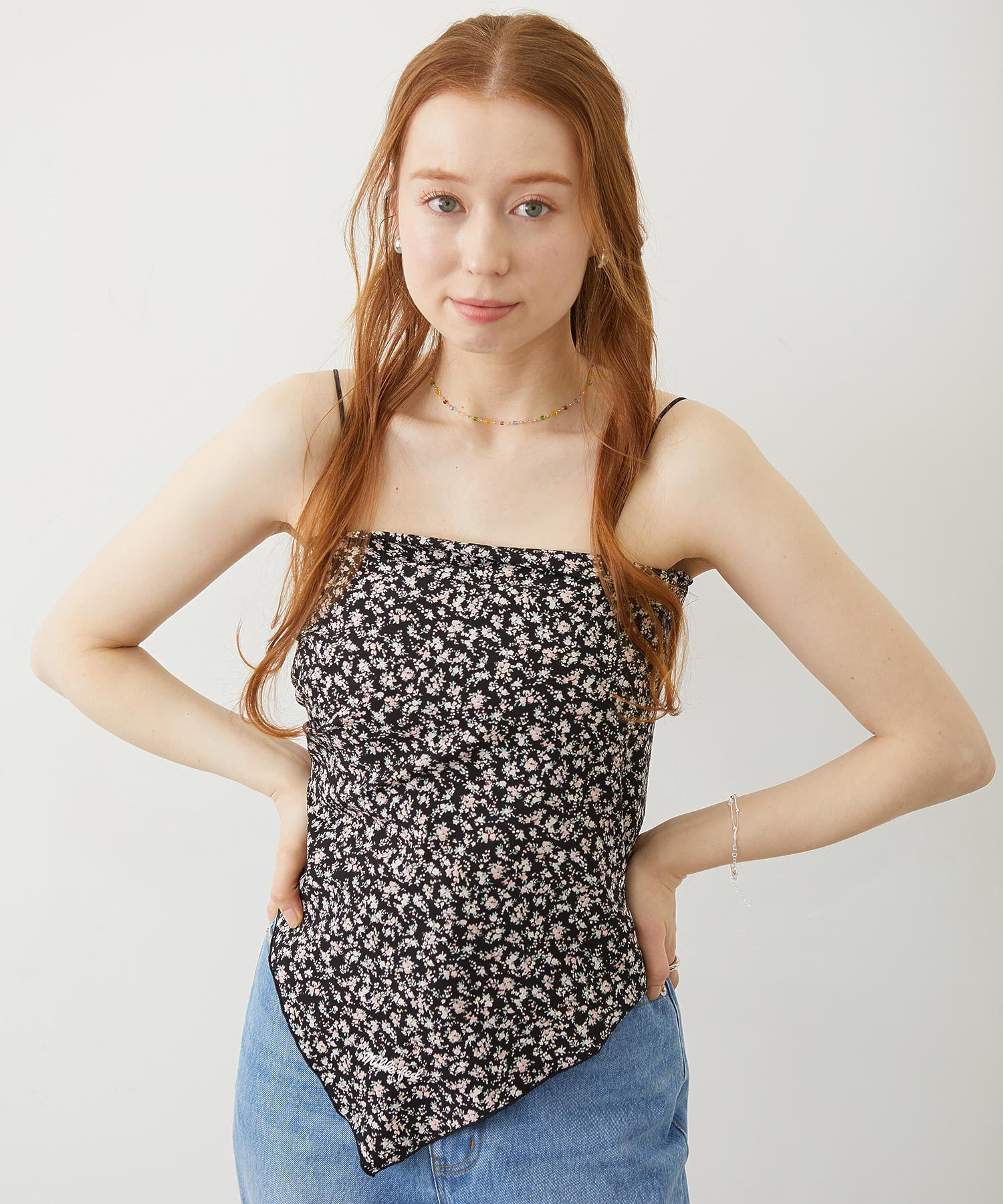 FLORAL CAMISOLE DRESS