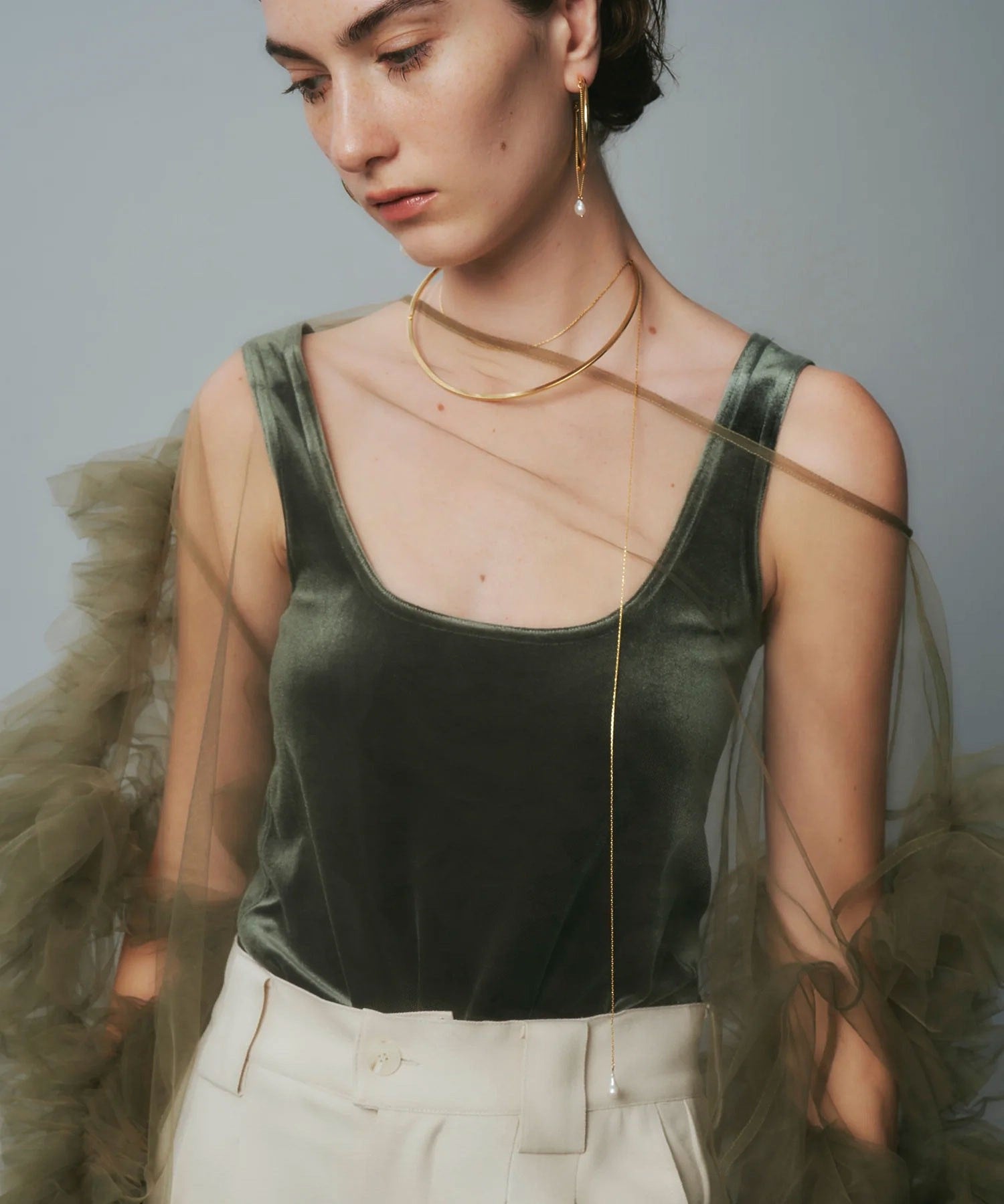loni/BUD MULTIWAY PEARL CHOKER