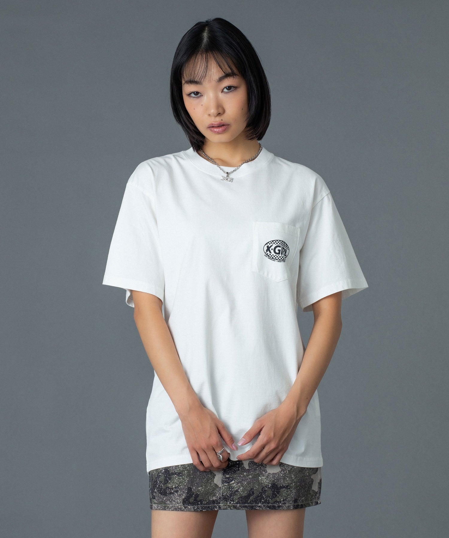 FLAP POCKET MINI SKIRT