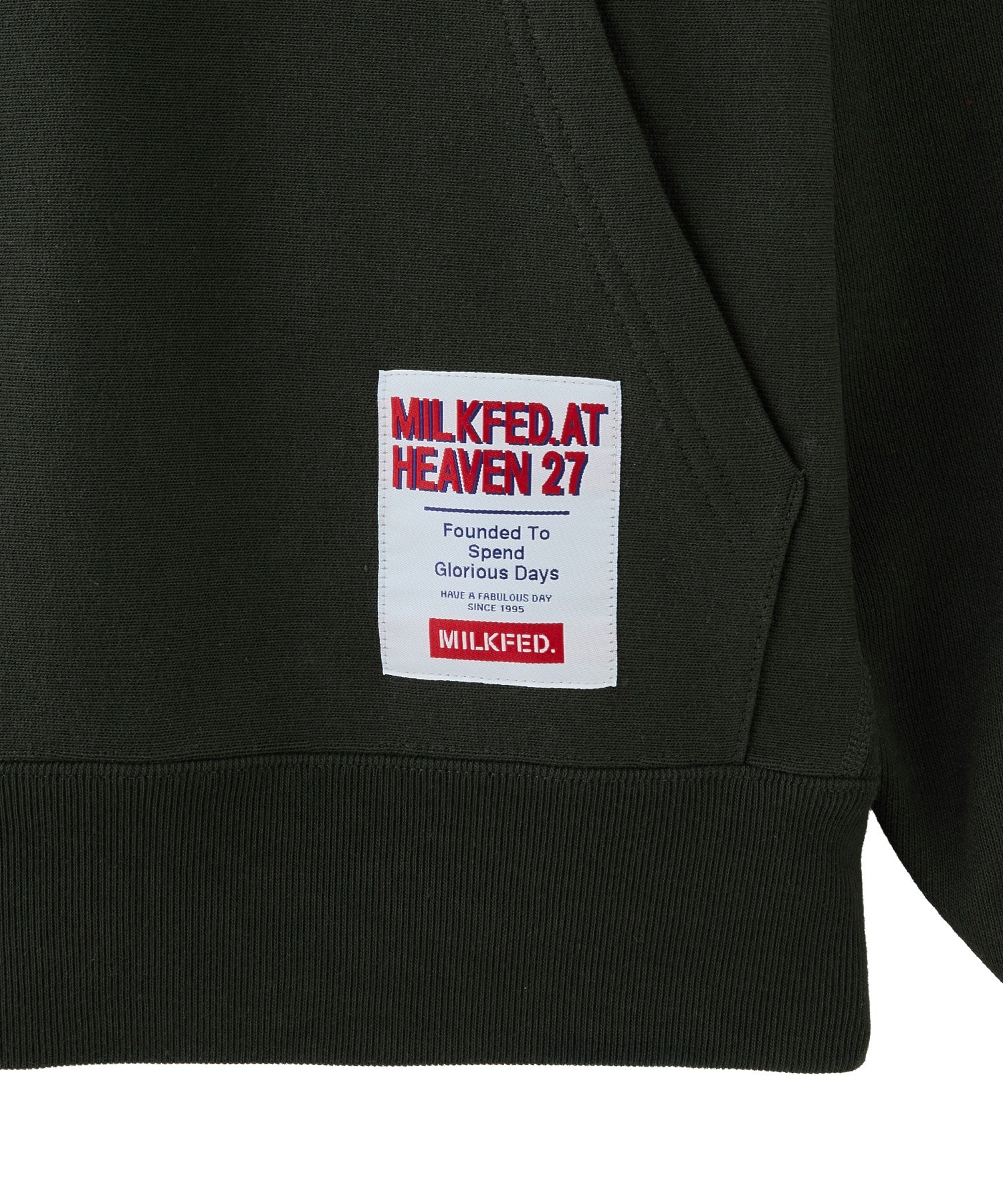 MILKFED. × CHAMPION COLLEGE LOGO SWEAT HOODIE