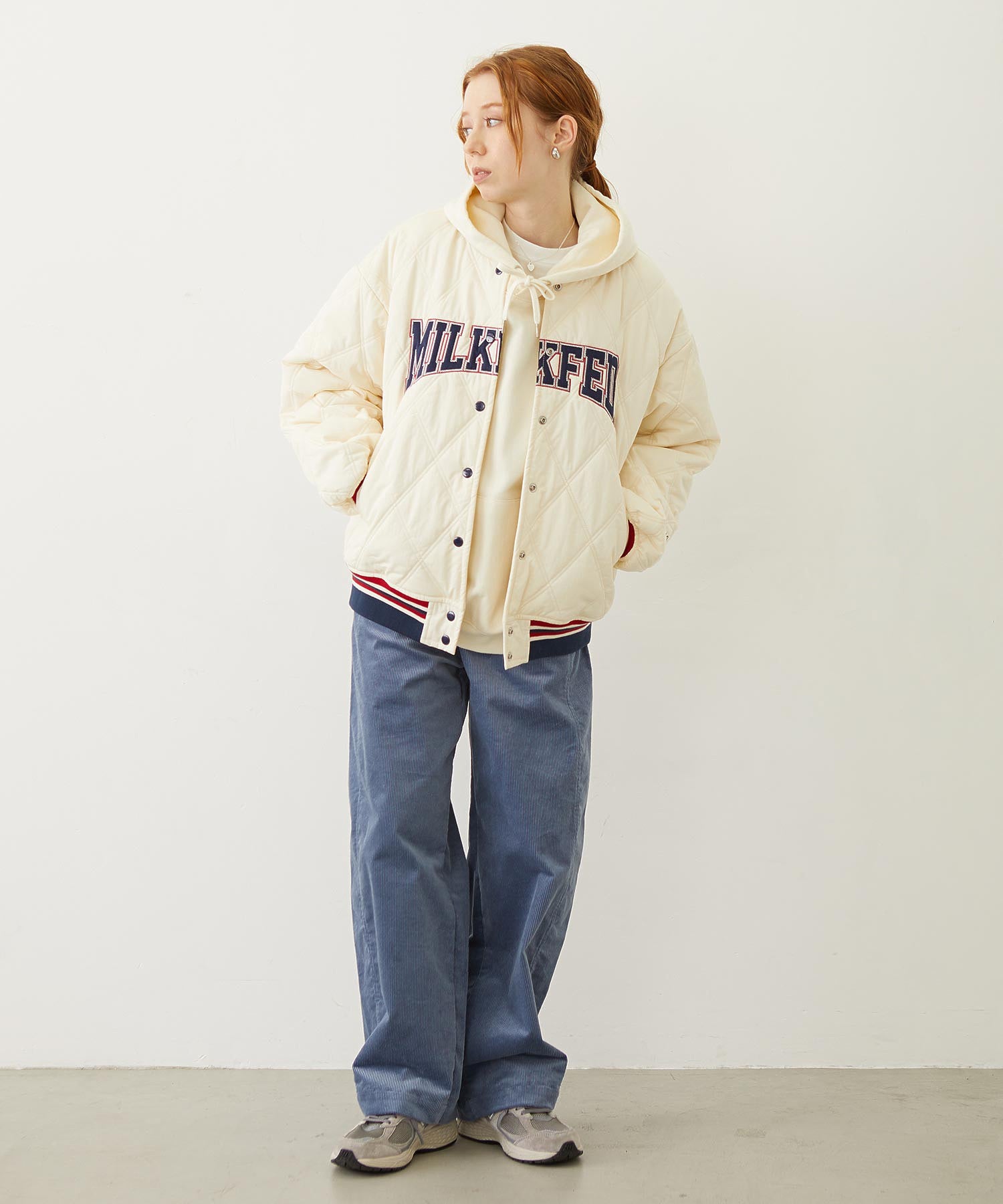 WORK STYLE CORDUROY PANTS