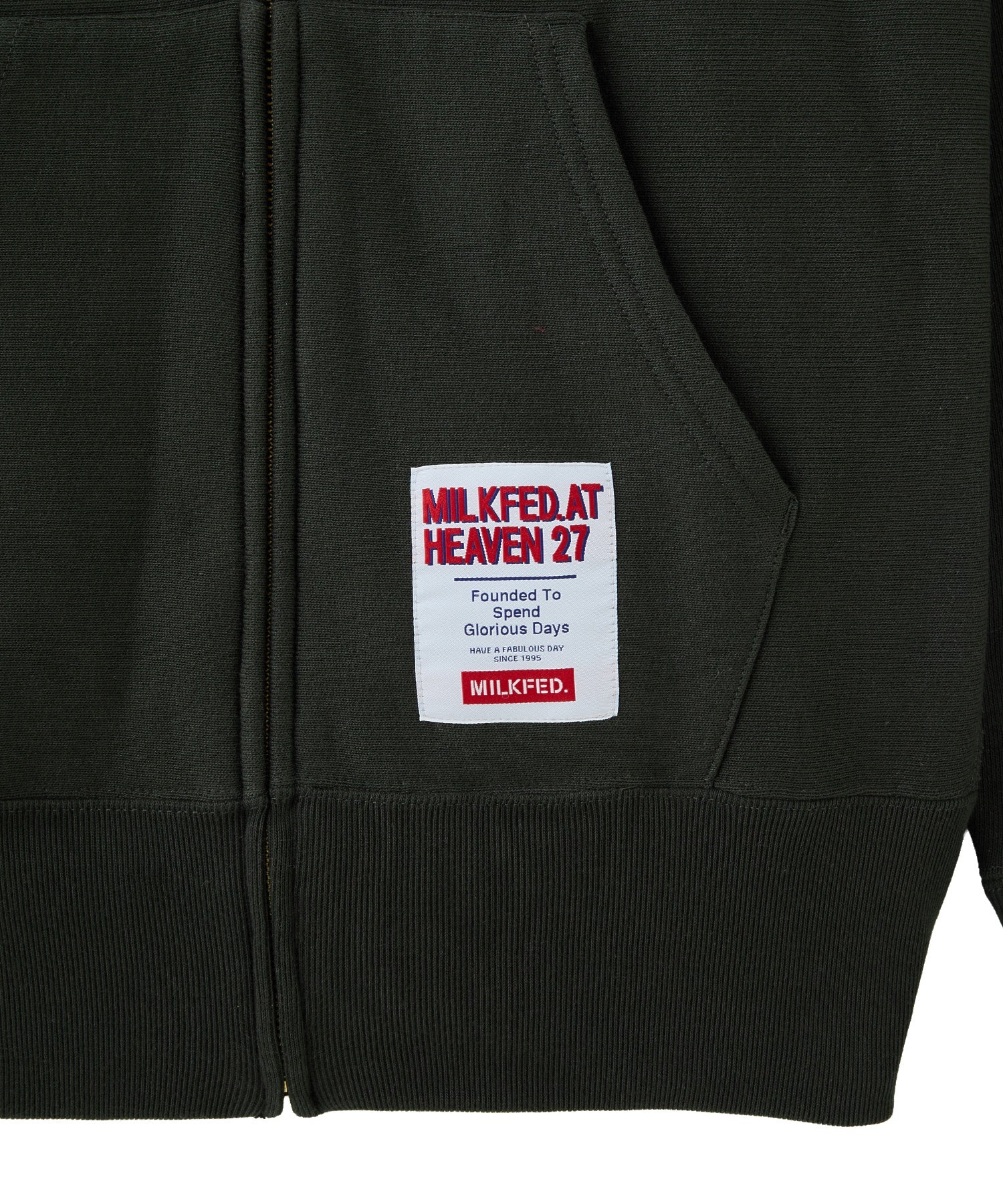 MILKFED. × CHAMPION SWEAT ZIP HOODIE