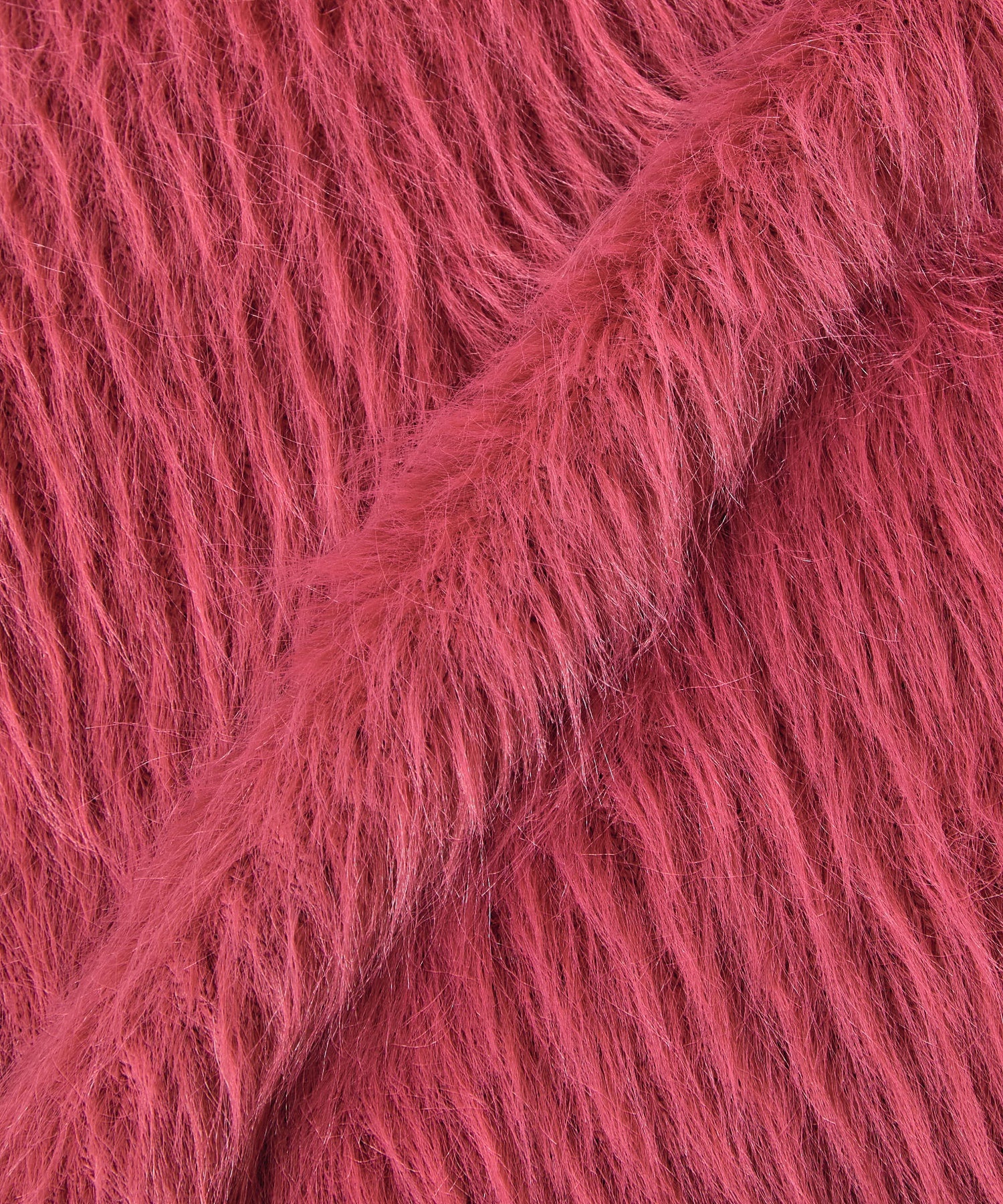 ビッグカラーシャギーニットカーディガン