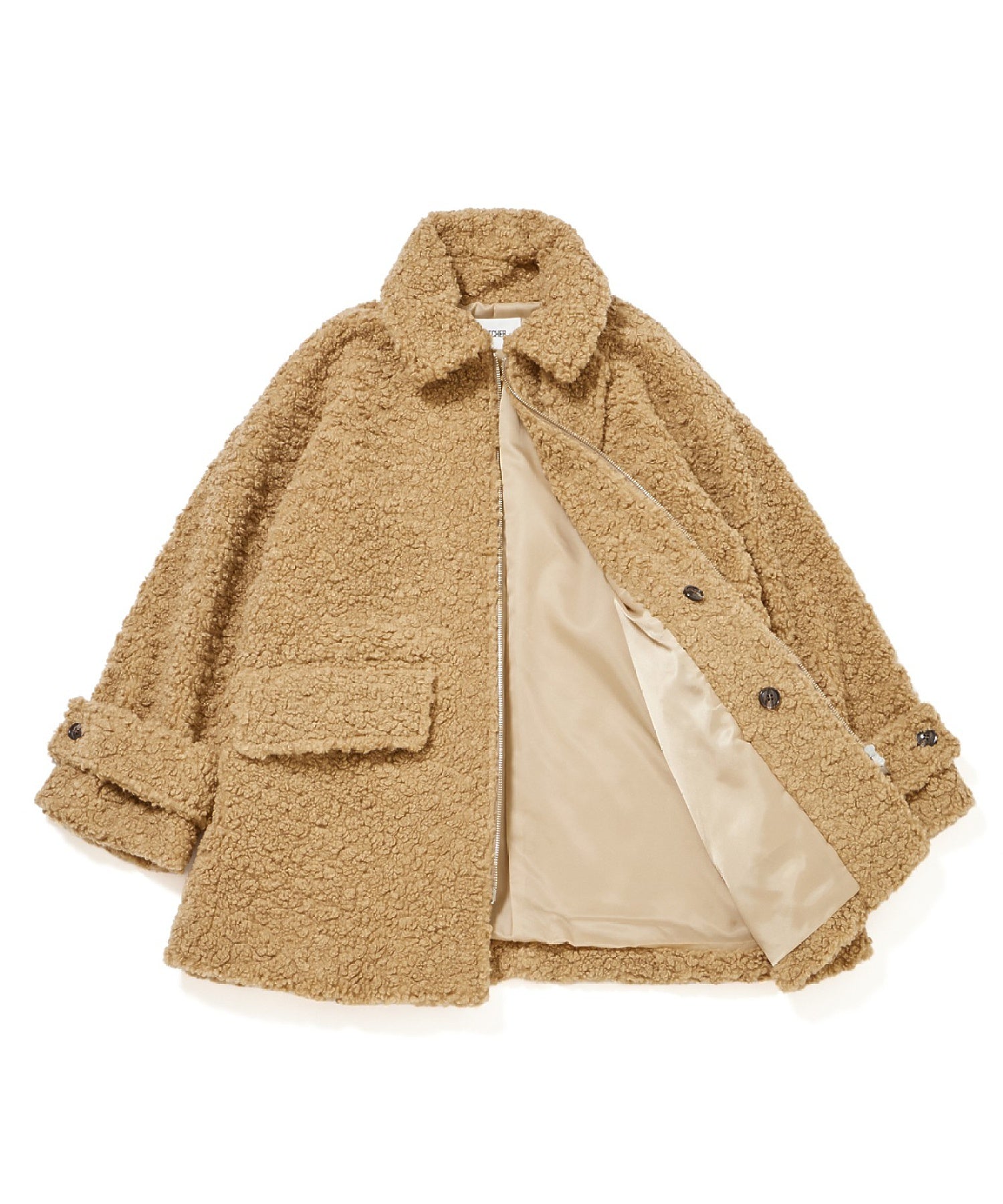 ボアハーフコート