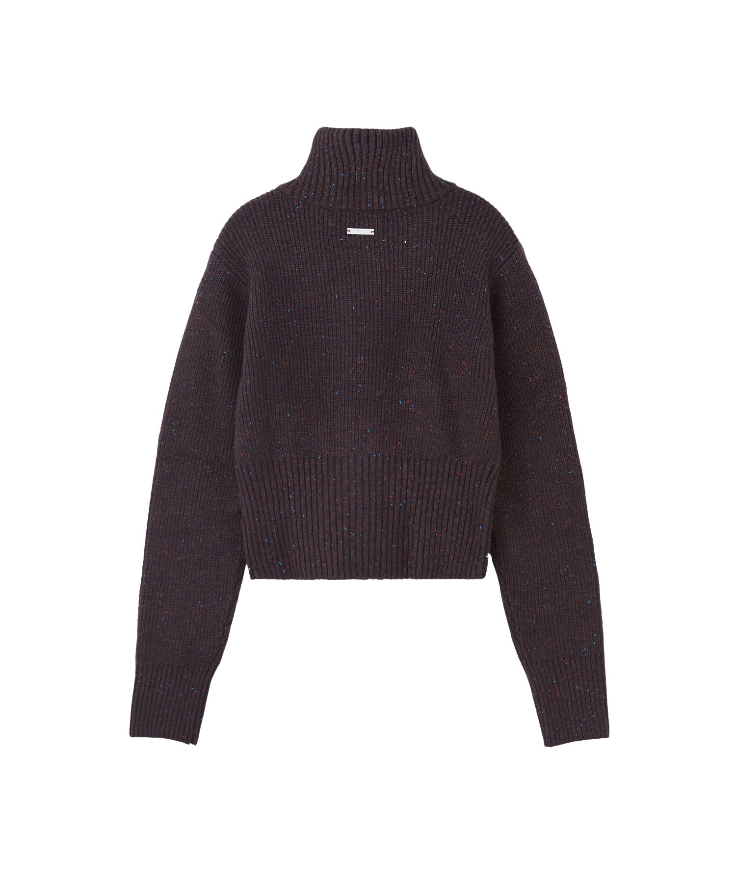 ネップジップアップセーター