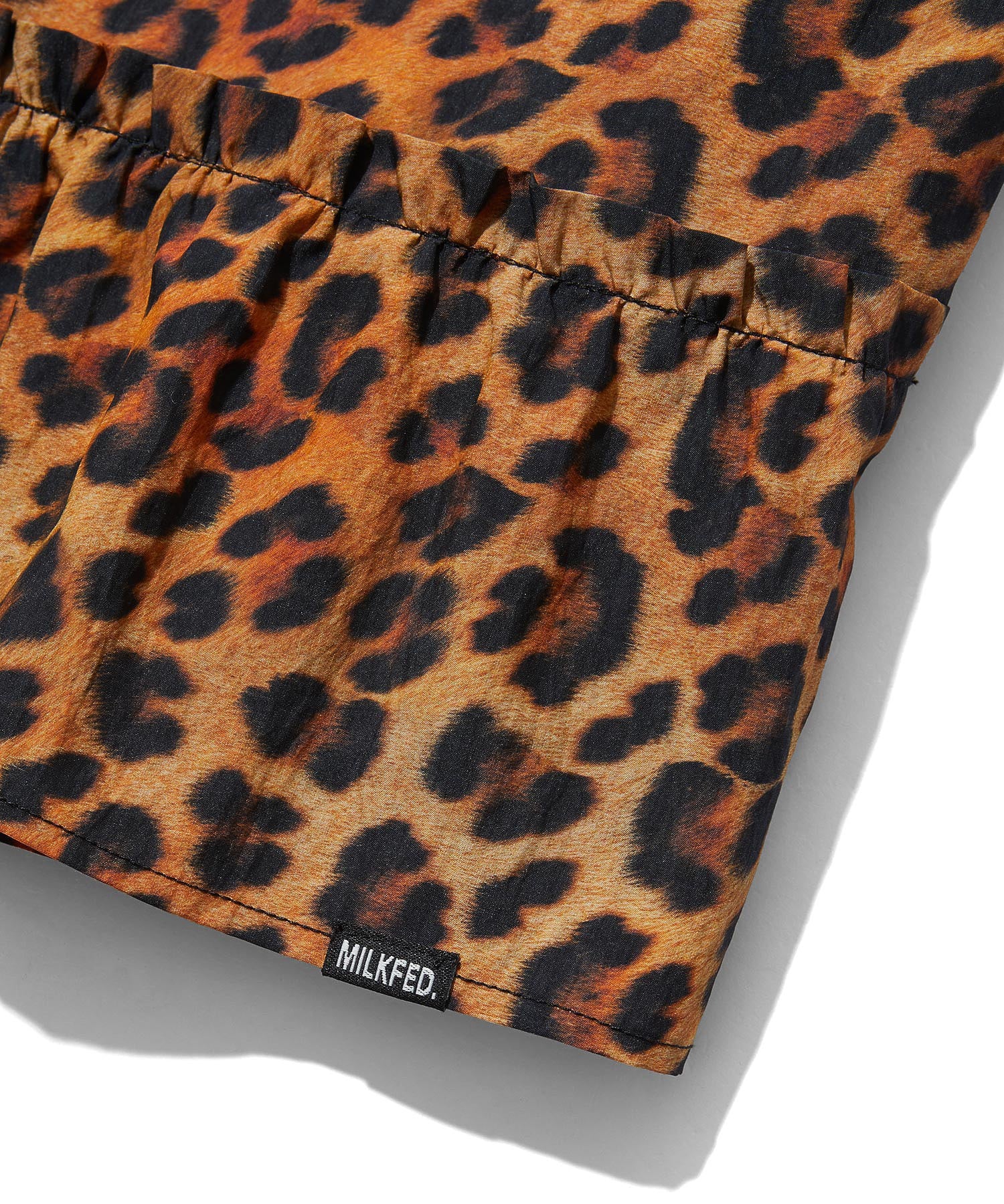 LEOPARD PRINT MINI DRESS