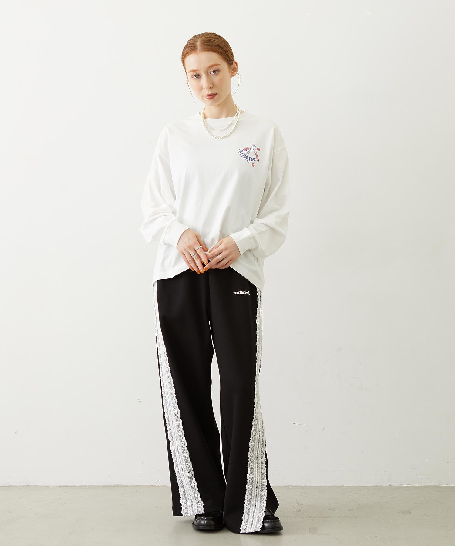 LACE LINE PANTS