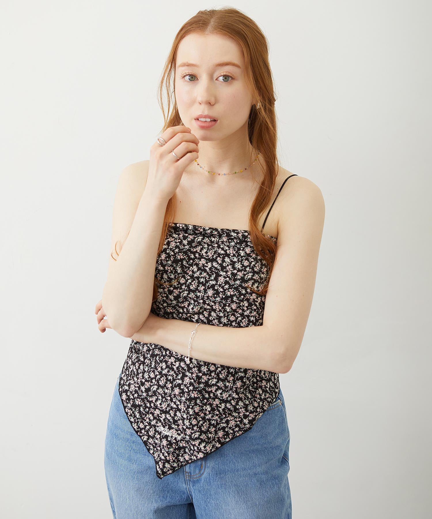 FLORAL CAMISOLE DRESS