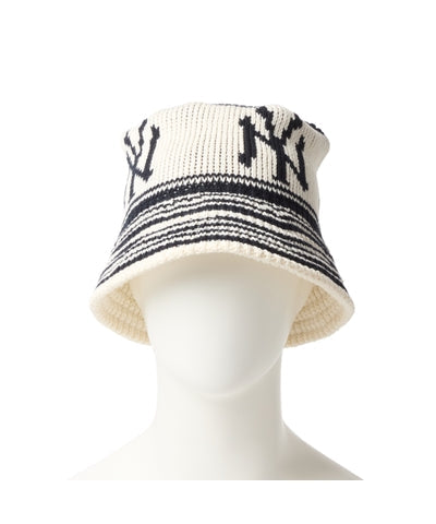 【NEWERA】KNIT BUCKET NEYYAN NVY CRM