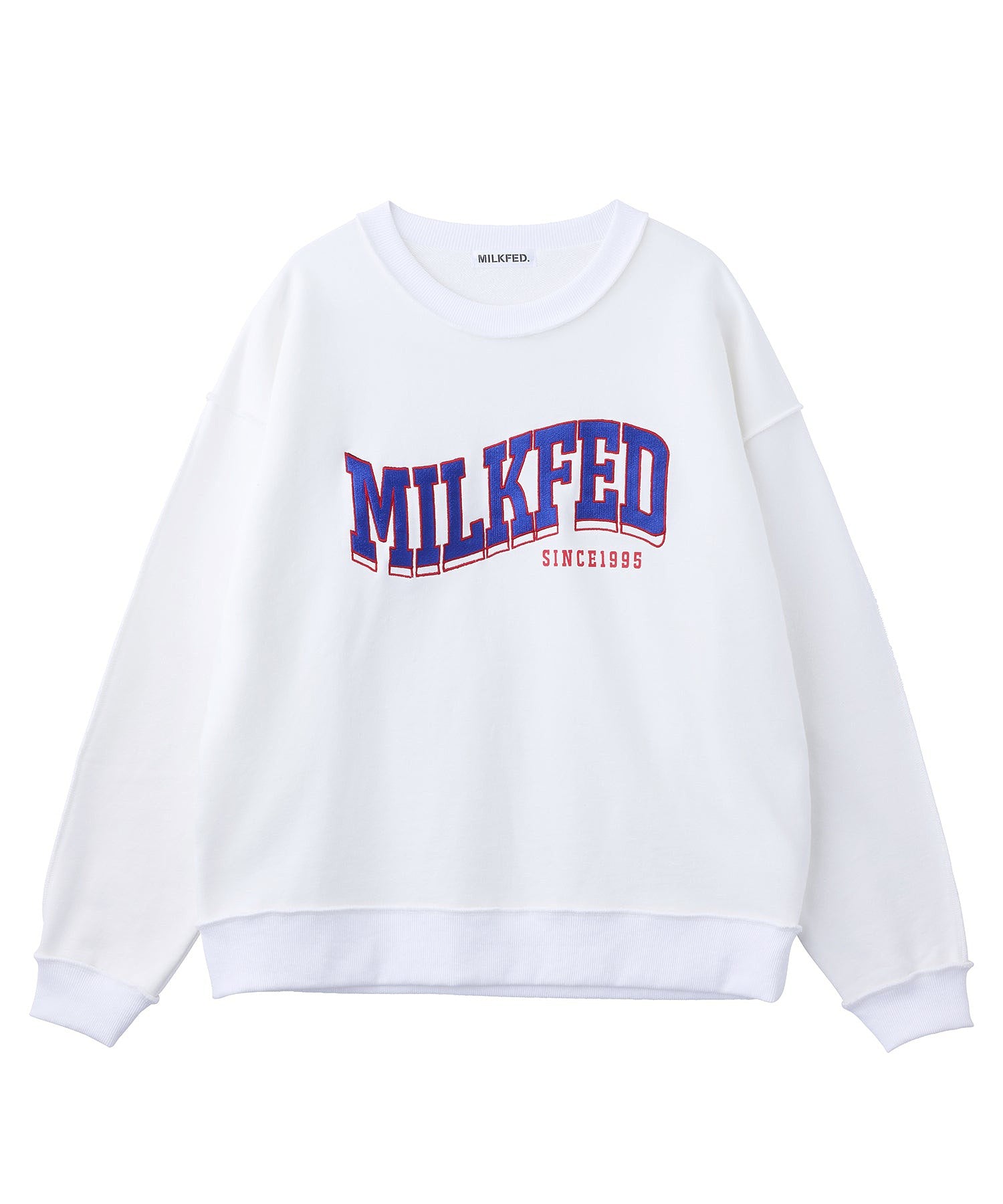 WAVE LOGO SWEAT TOP MILKFED.