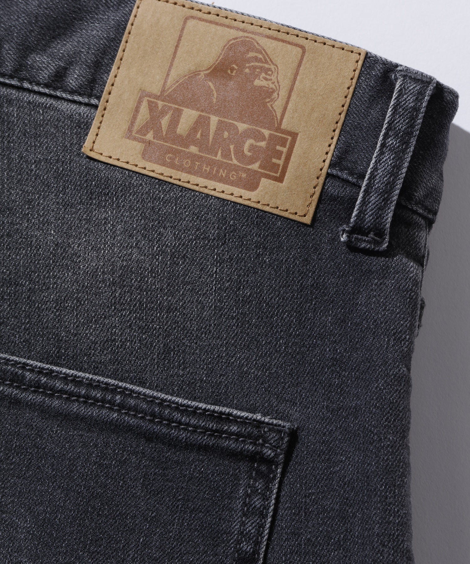 STRETCH DENIM CARGO PANTS