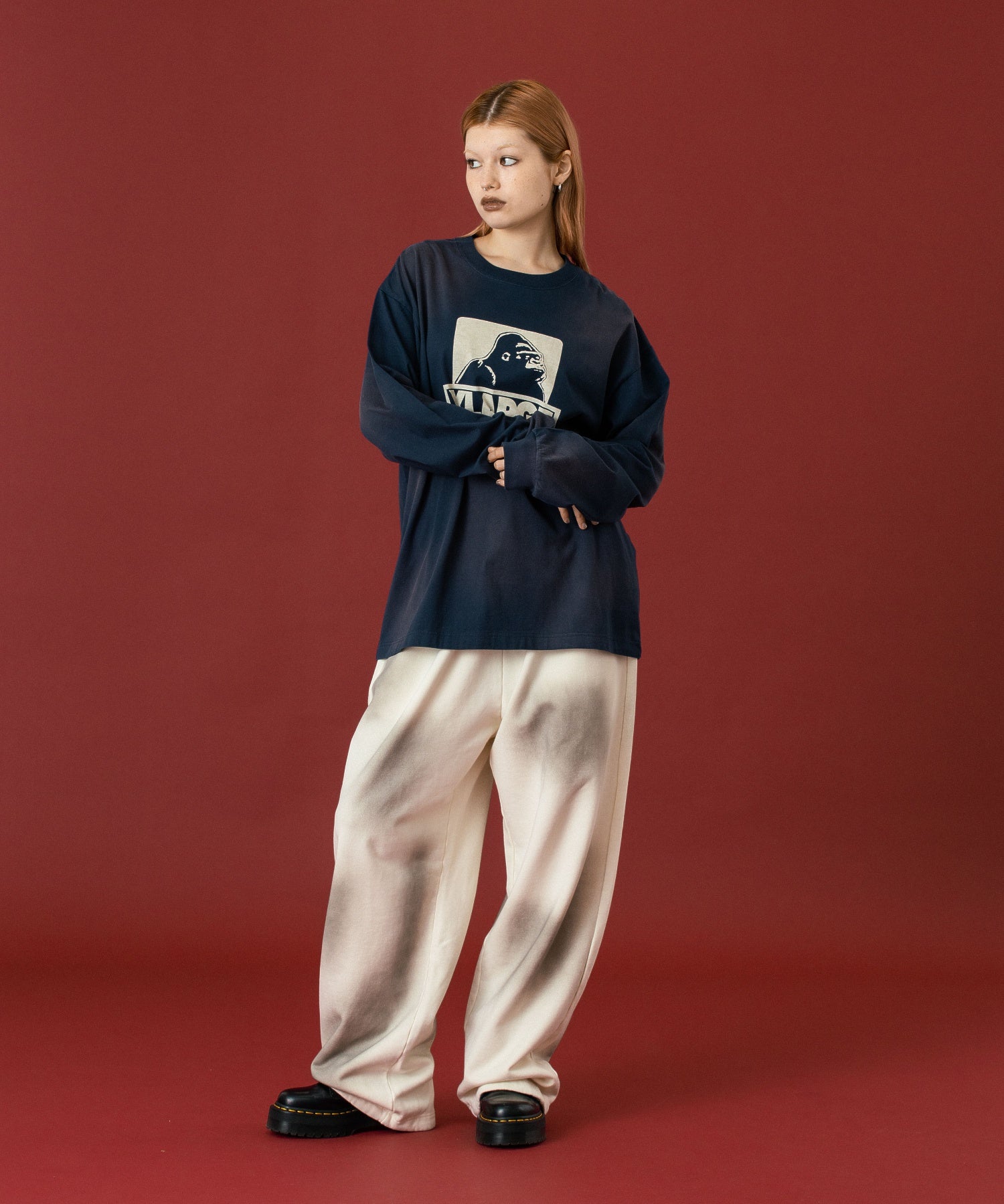 SPRAY DYED SWEAT PANTS