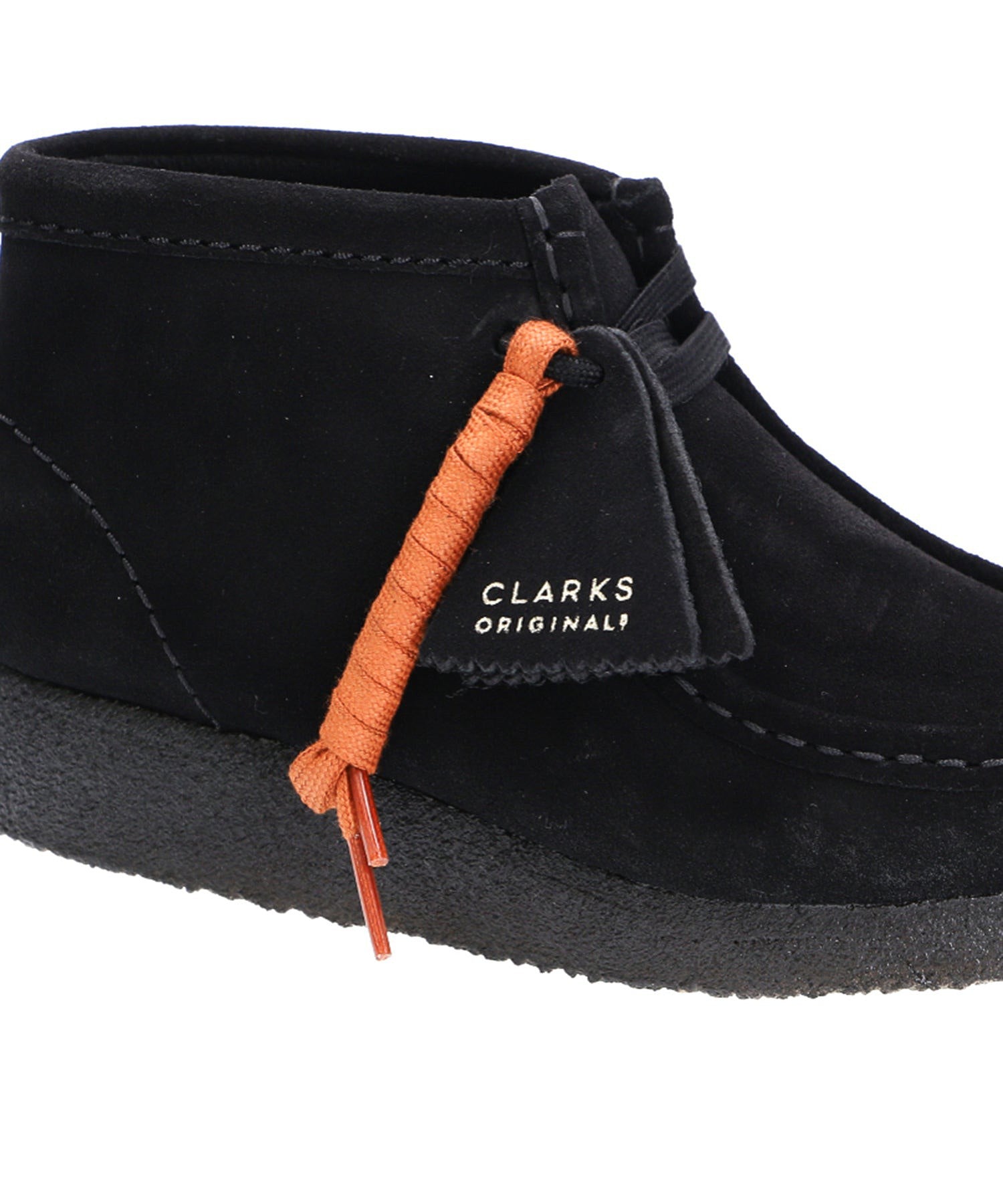 CLARKS 26155521 Wallabee Boot. Black Sde X-girl