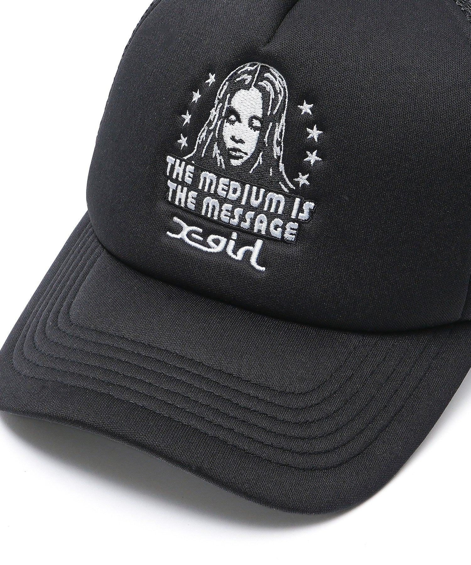 STAR AND FACE TRUCKER CAP