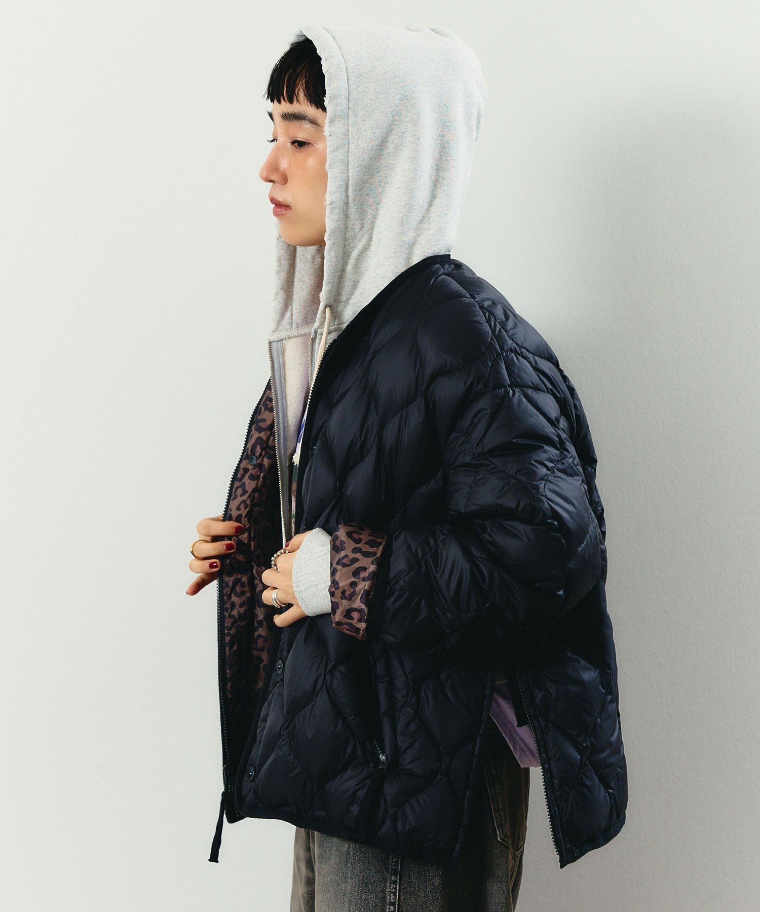 【ROSE BUD別注】TAION/REVERSIBLE DOWN JKT