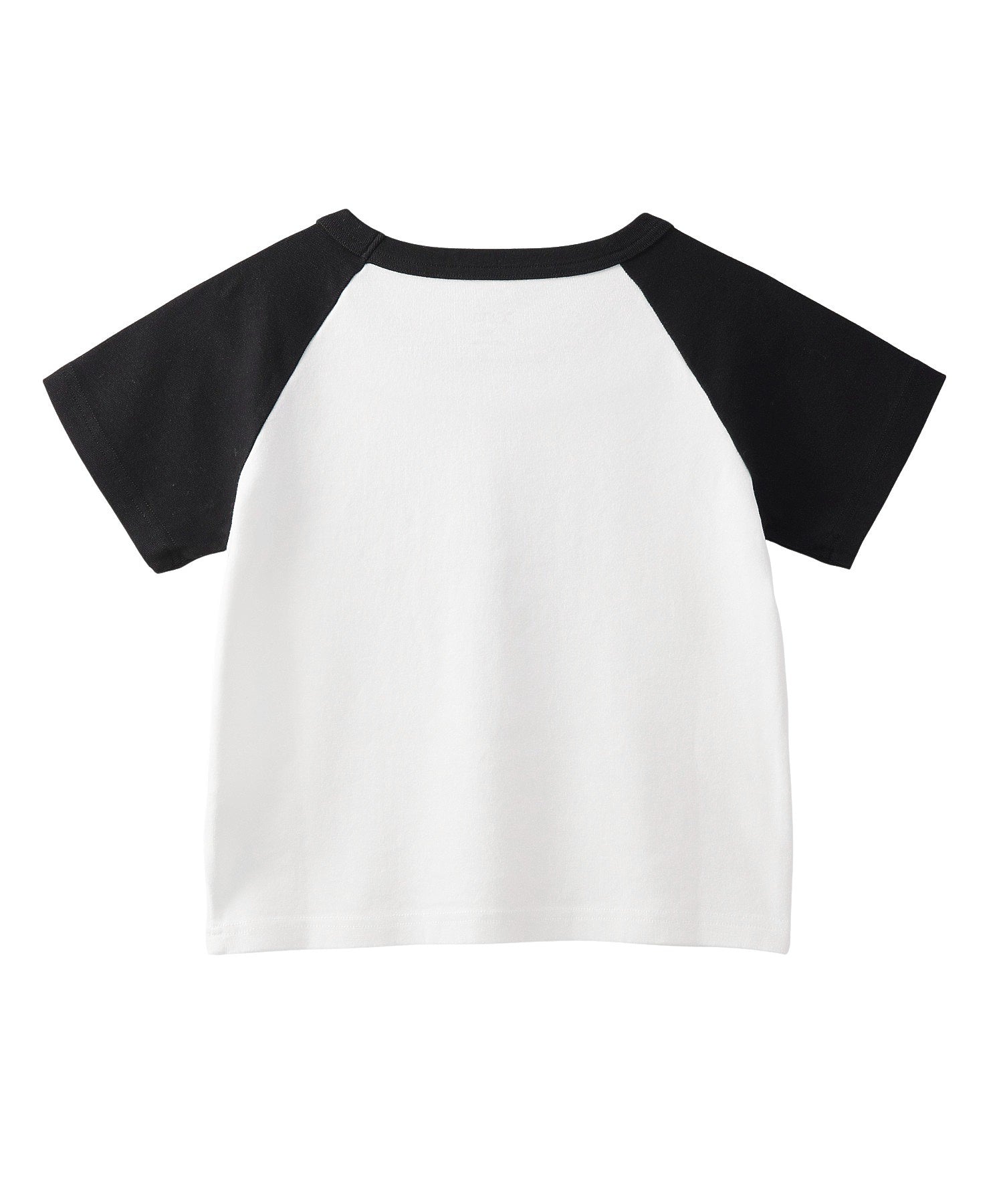 GLITTER BUTTERFLY RAGLAN S/S BABY TEE