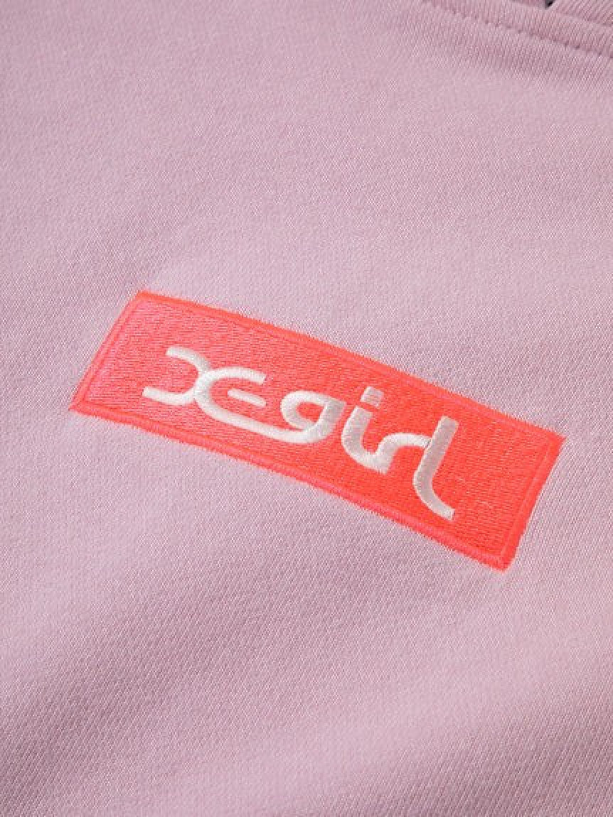 BOX LOGO SWEAT HOODIE X-girl