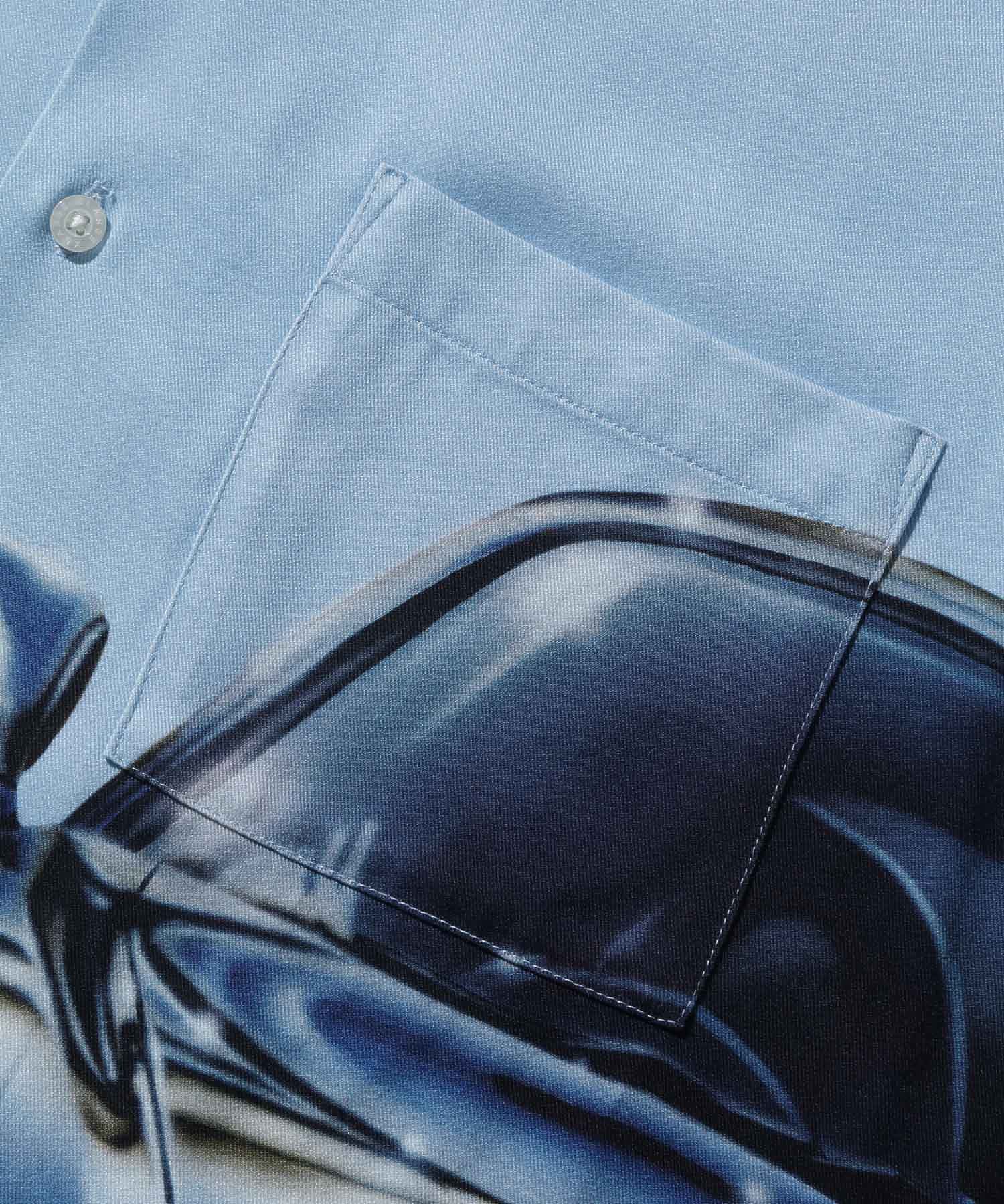 AIR BRUSHED CAR L/S SHIRT  XLARGE