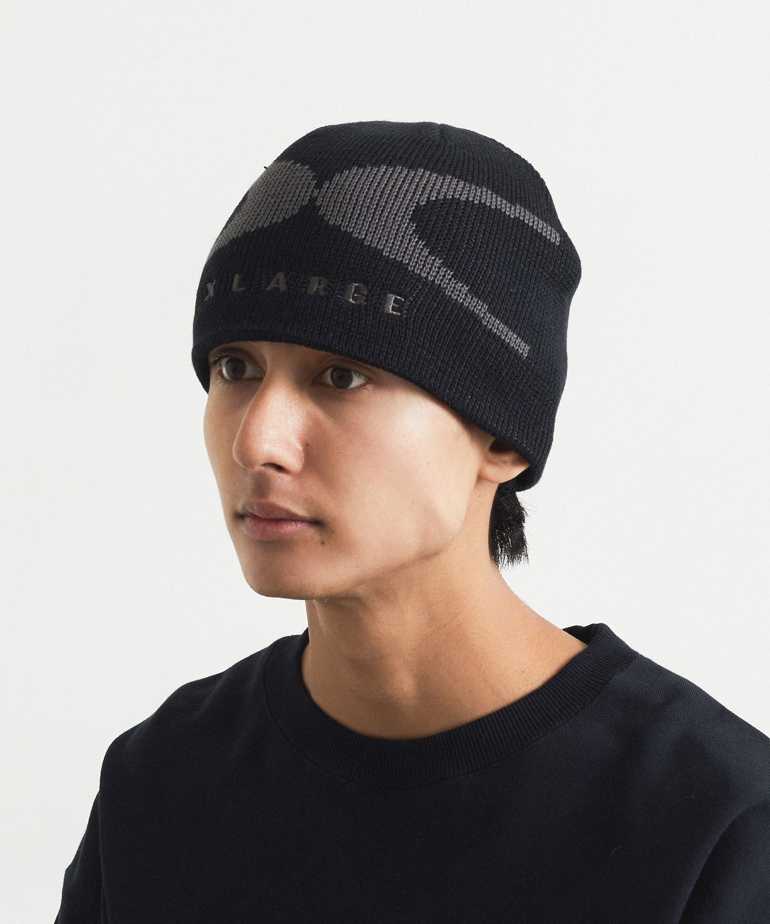 X LOGO BEANIE