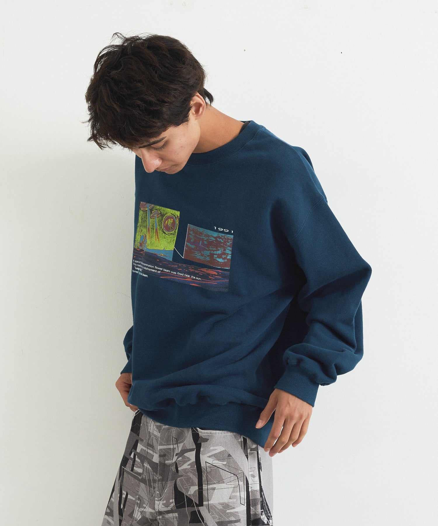 HIGH CONCENTRATION CREWNECK SWEATSHIRT
