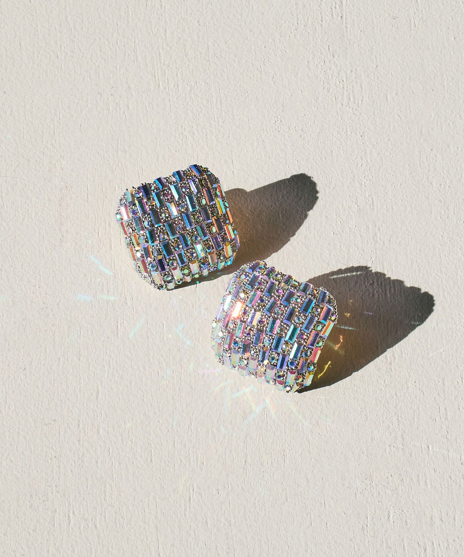 MIRROR BALL EARRING