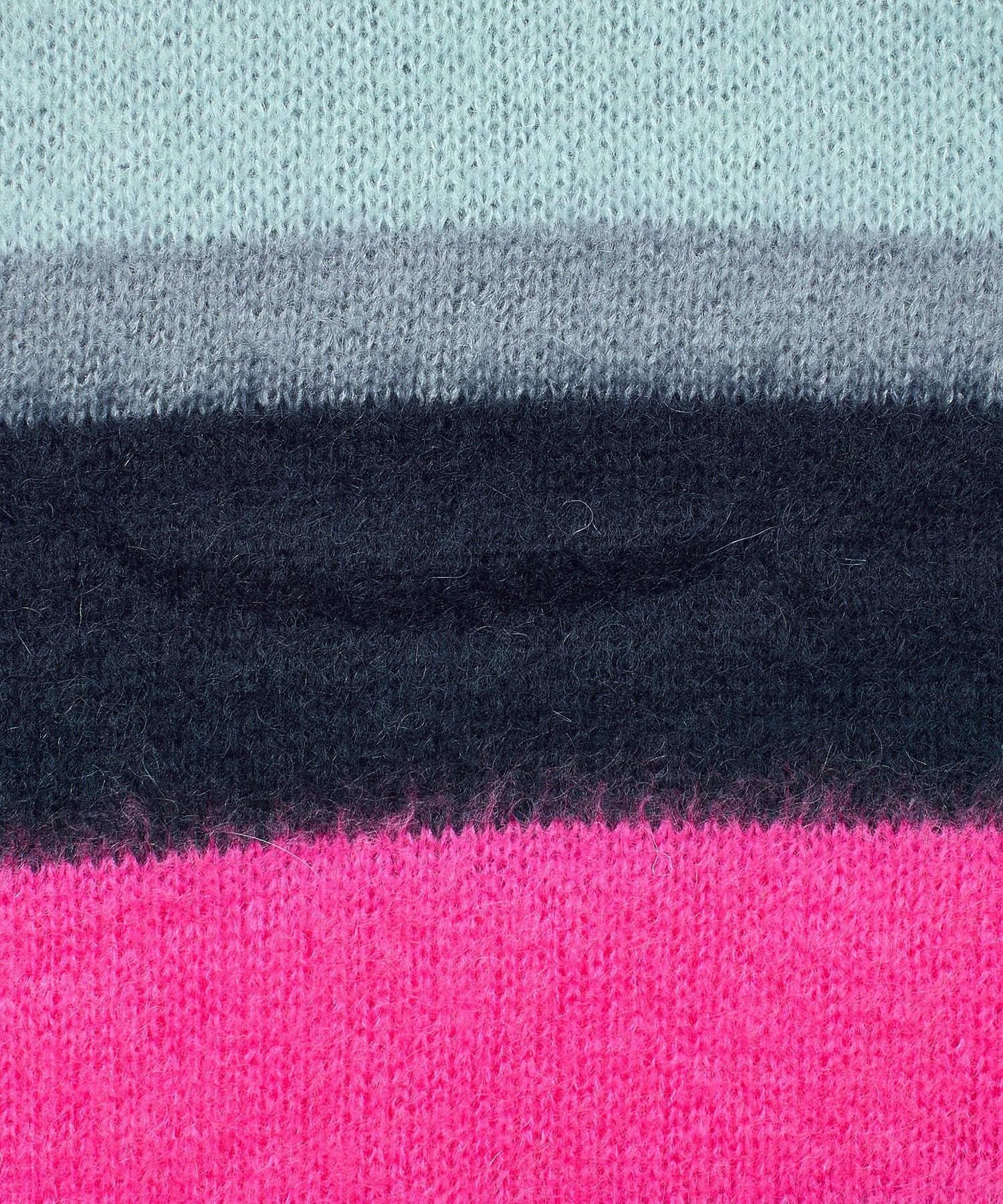 POM/SHAWL BRUSHED STRIPES BLUE