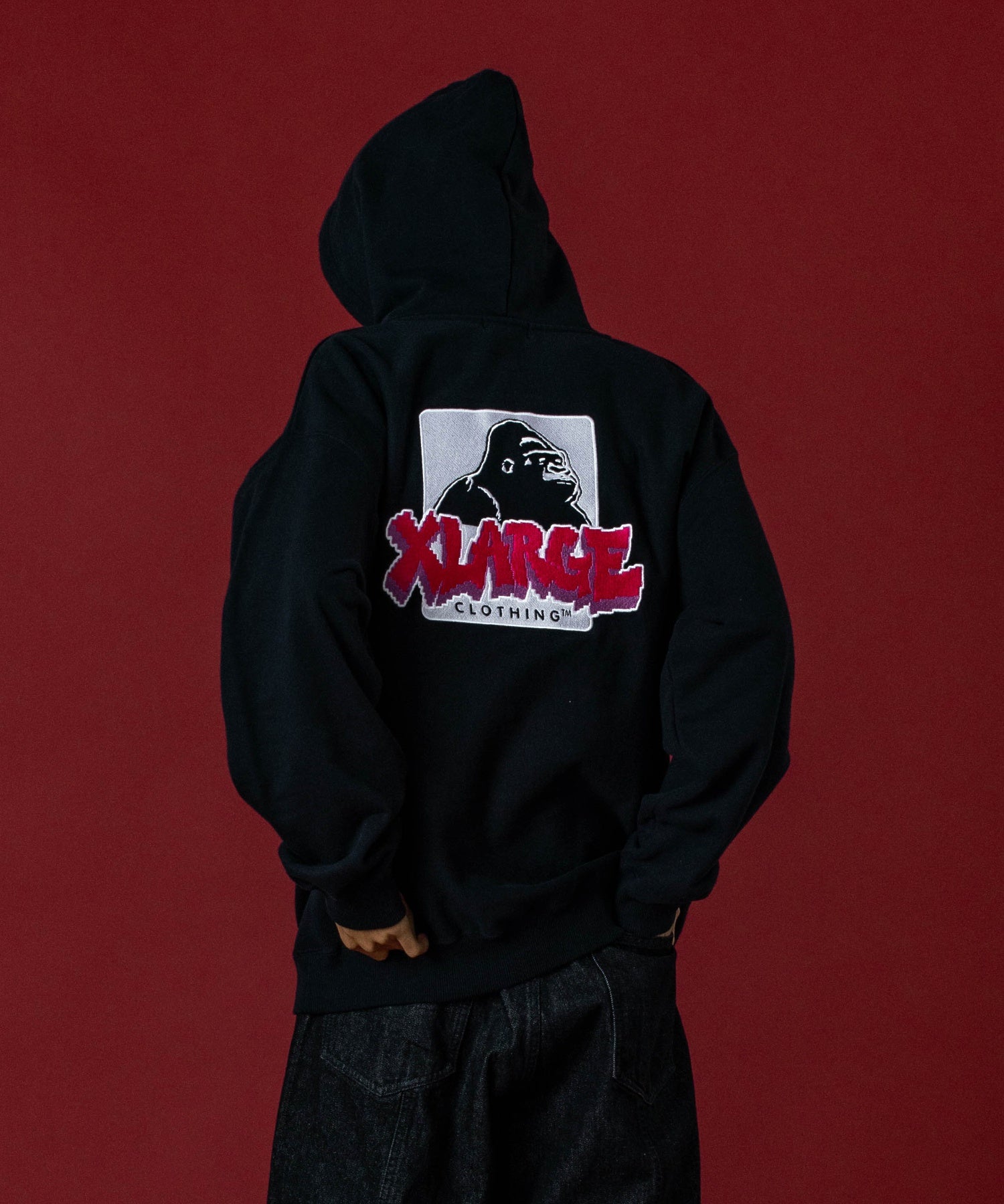 GRAFFITI PULLOVER HOODED SWEATSHIRT